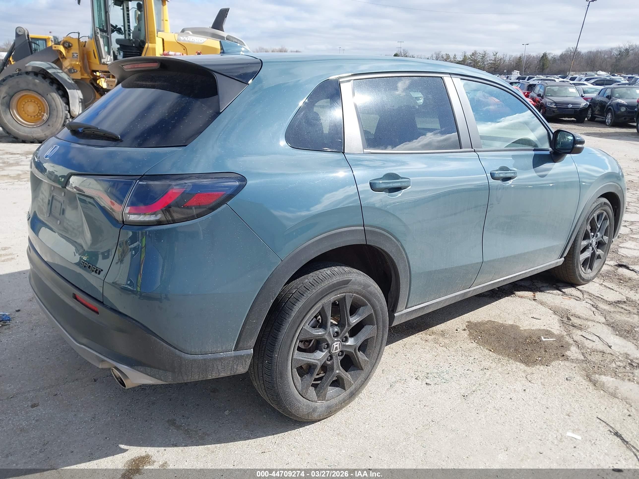 2023 Honda Hr-v Awd Sport Green vin: 3CZRZ2H51PM704783