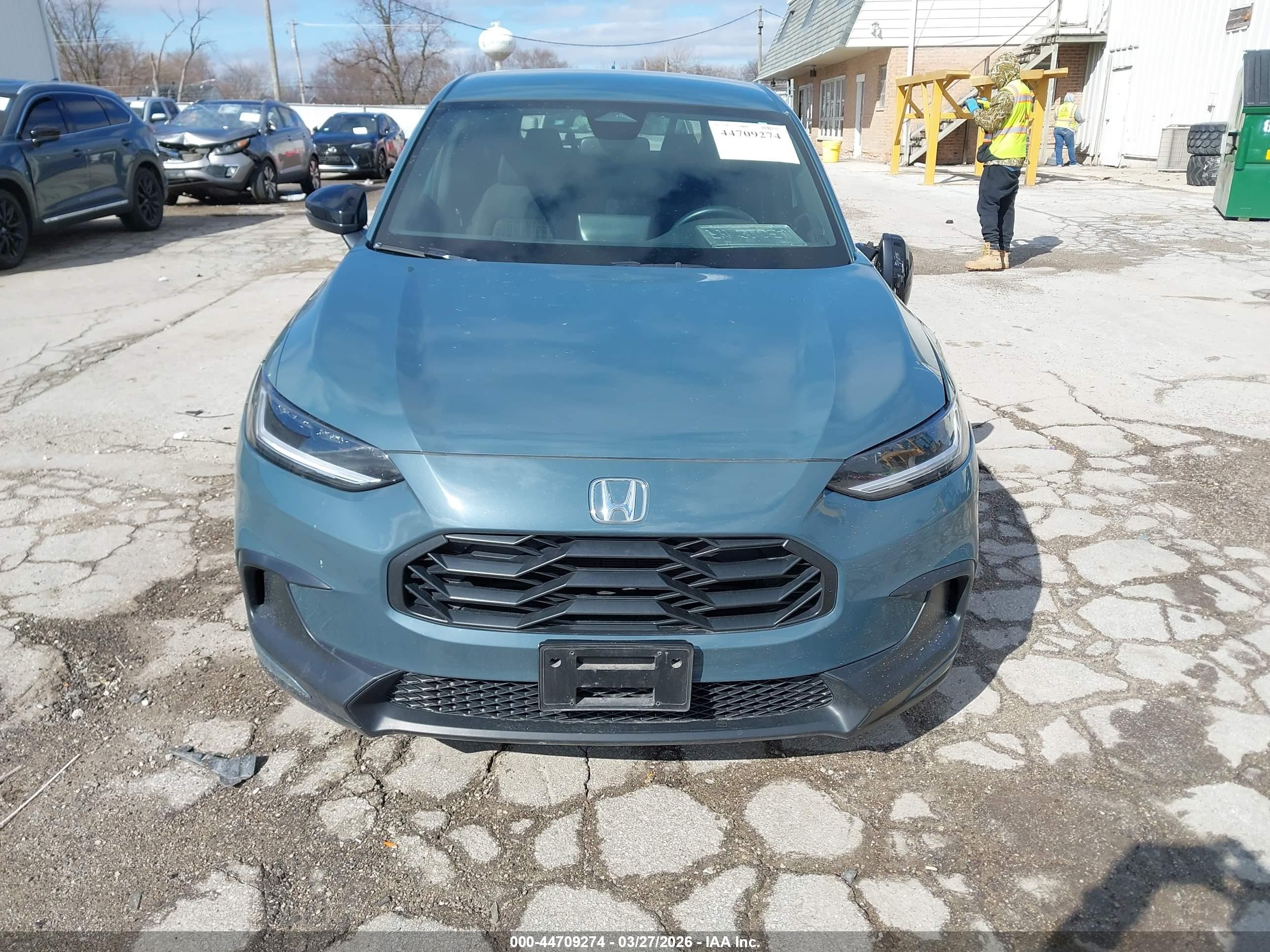 2023 Honda Hr-v Awd Sport Green vin: 3CZRZ2H51PM704783