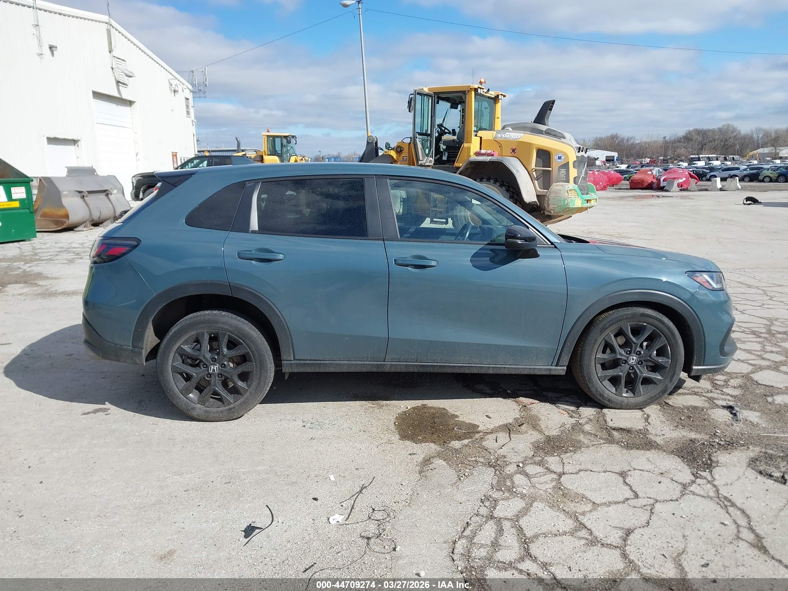 2023 Honda Hr-v Awd Sport Green vin: 3CZRZ2H51PM704783