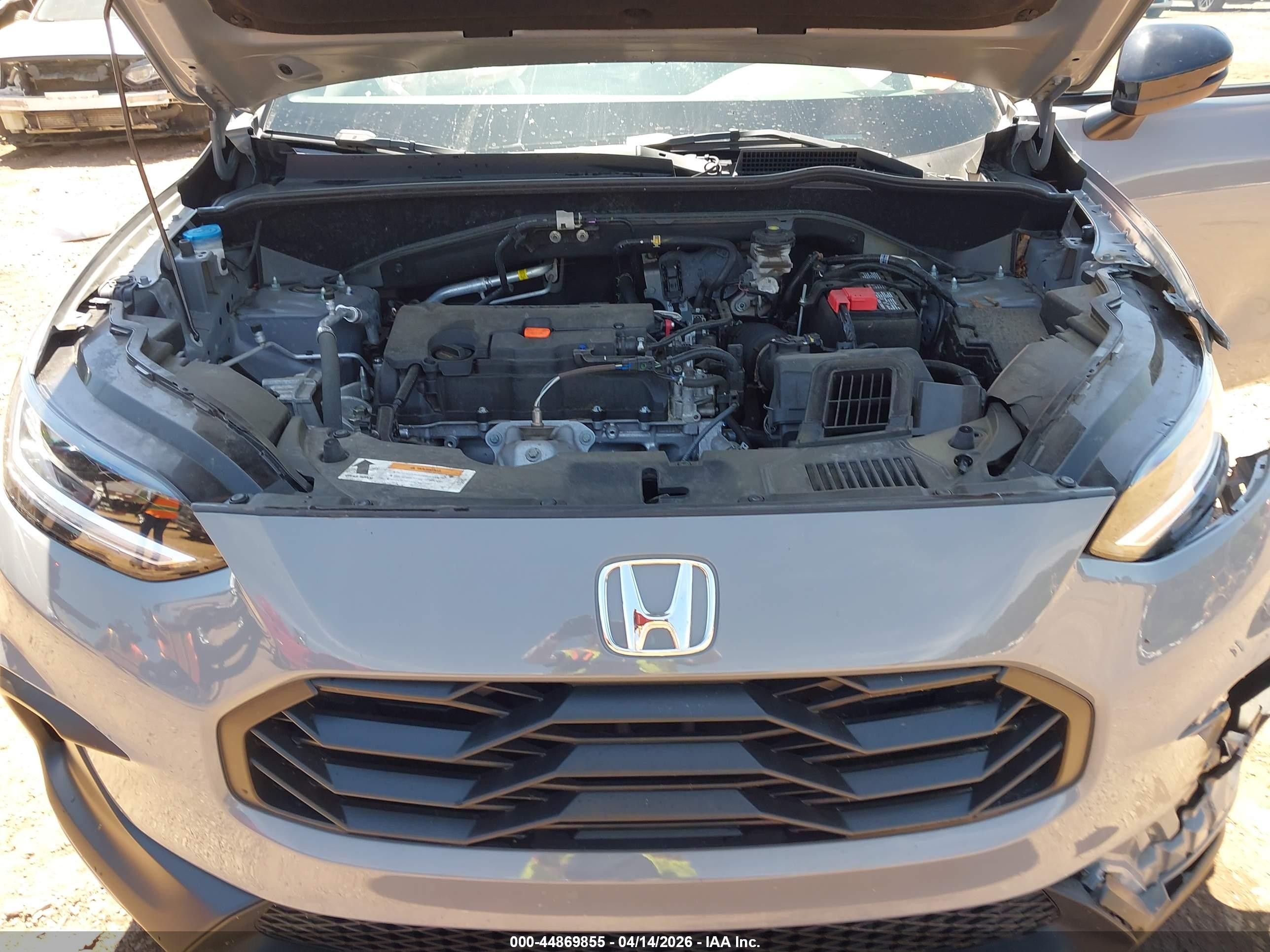 2024 Honda Hr-v Awd Sport/awd Sport W/o Bsi Серый vin: 3CZRZ2H51RM771001