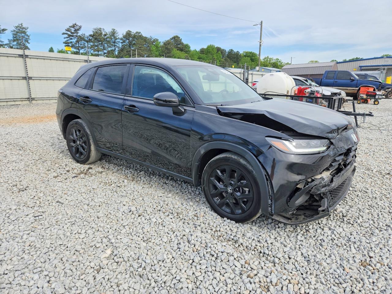 2024 Honda Hr-v Sport Black vin: 3CZRZ2H52RM722101