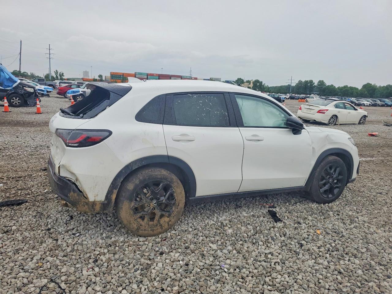 2024 Honda Hr-v Sport White vin: 3CZRZ2H52RM745328