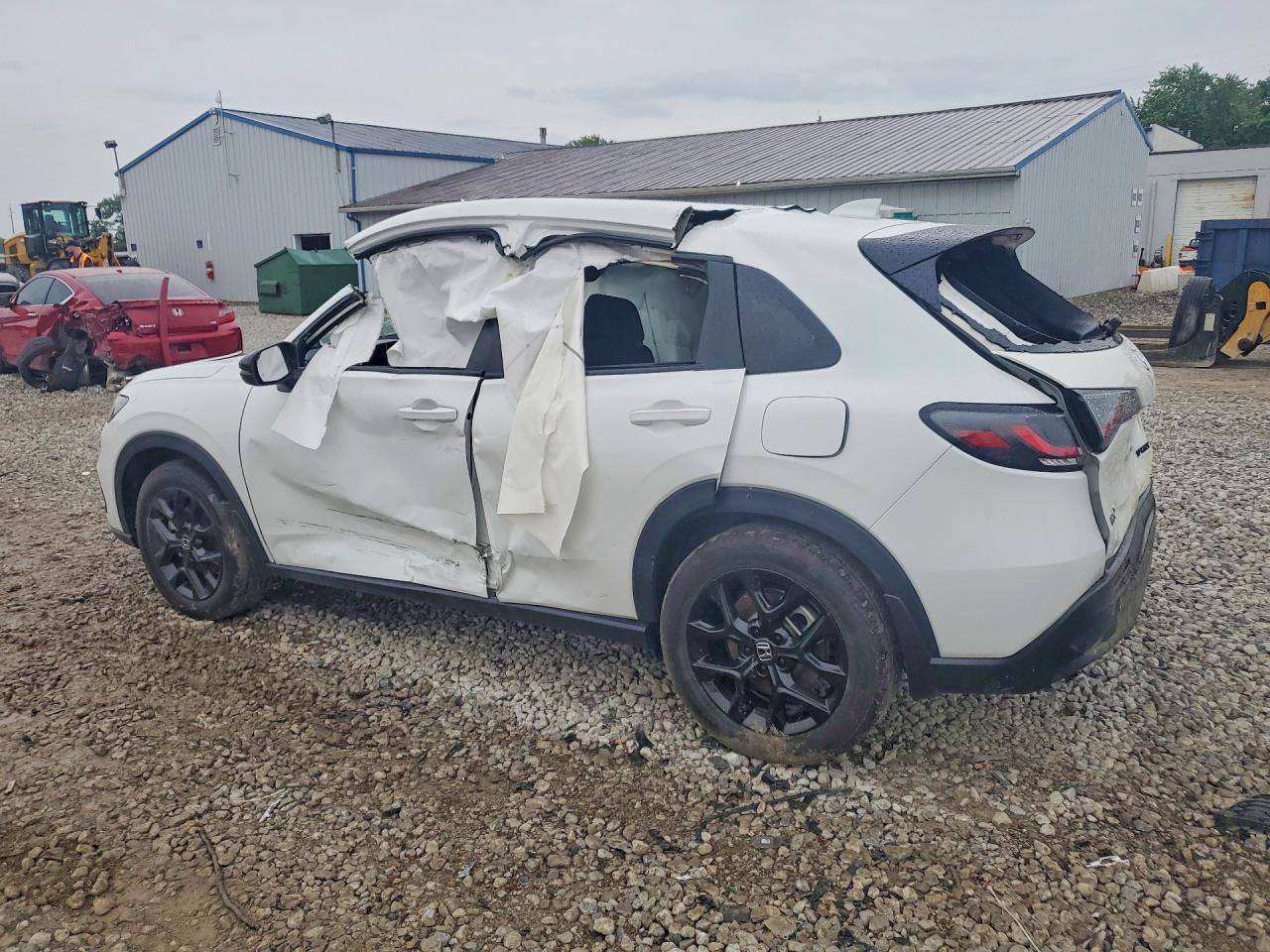 2024 Honda Hr-v Sport White vin: 3CZRZ2H52RM745328