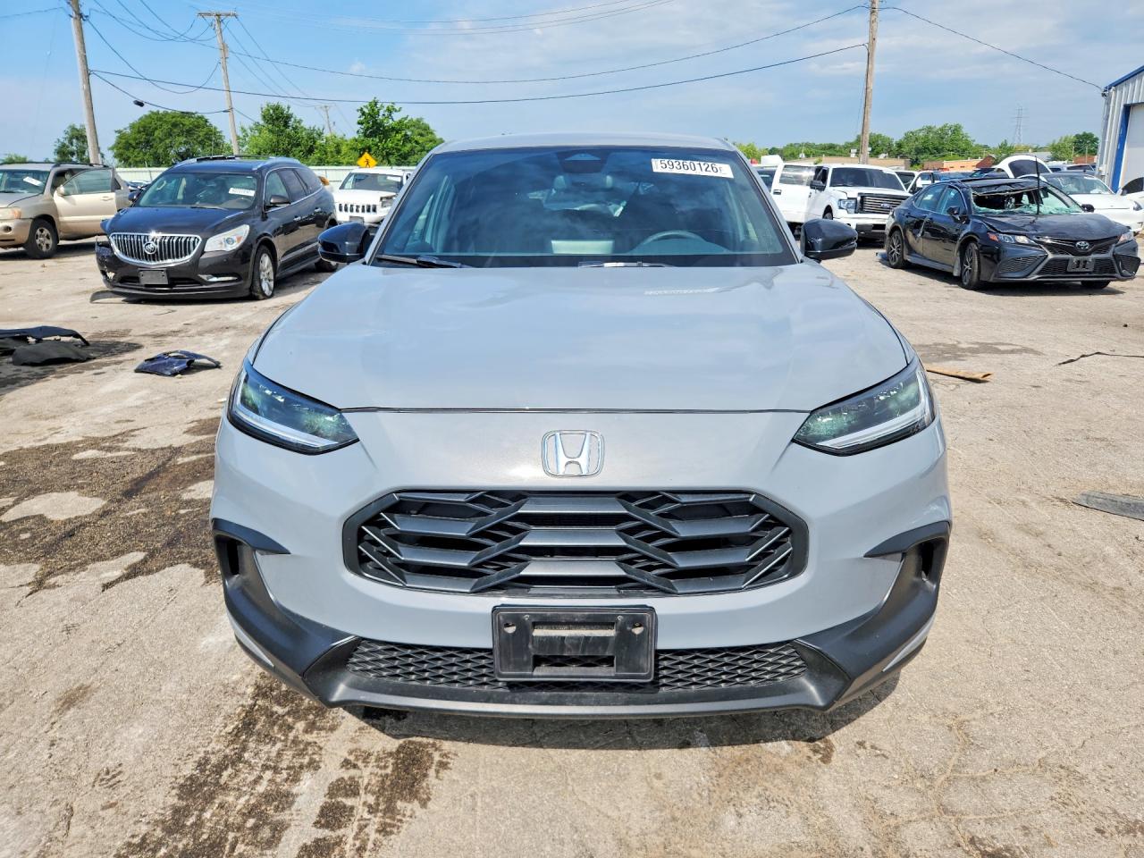 2024 Honda Hr-v Sport Gray vin: 3CZRZ2H52RM747886