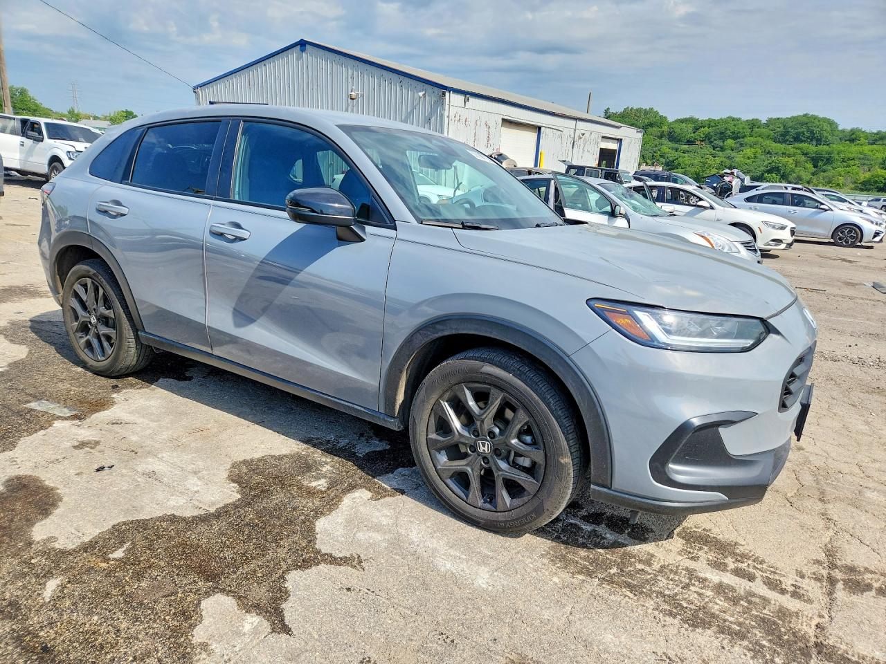 2024 Honda Hr-v Sport Gray vin: 3CZRZ2H52RM747886