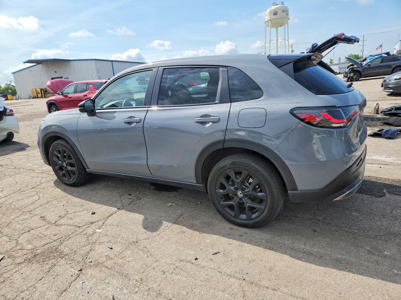 2024 Honda Hr-v Sport Gray vin: 3CZRZ2H52RM747886