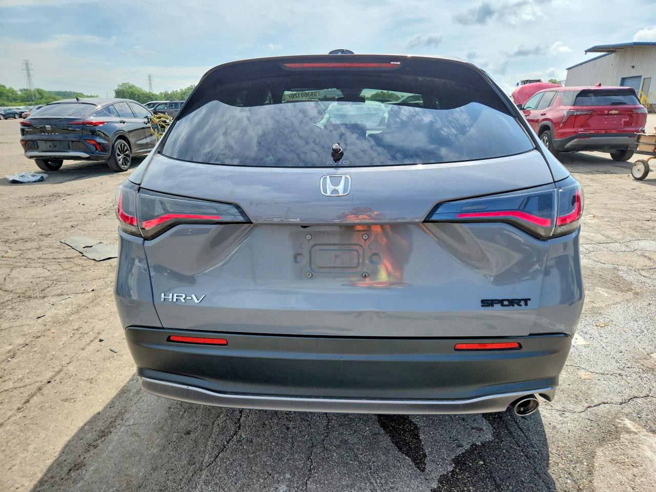 2024 Honda Hr-v Sport Gray vin: 3CZRZ2H52RM747886