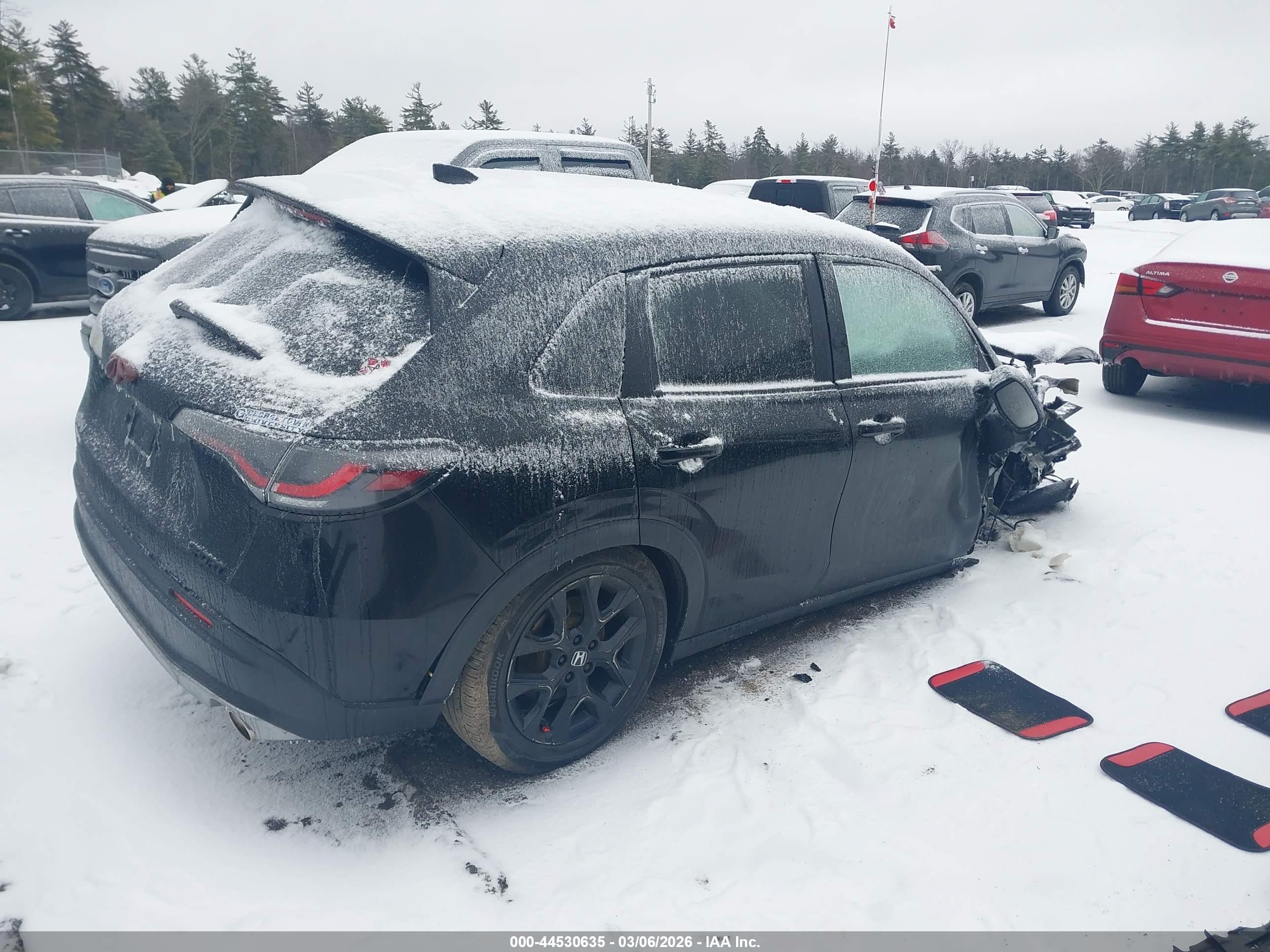 2023 Honda Hr-v Awd Sport Black vin: 3CZRZ2H53PM705384