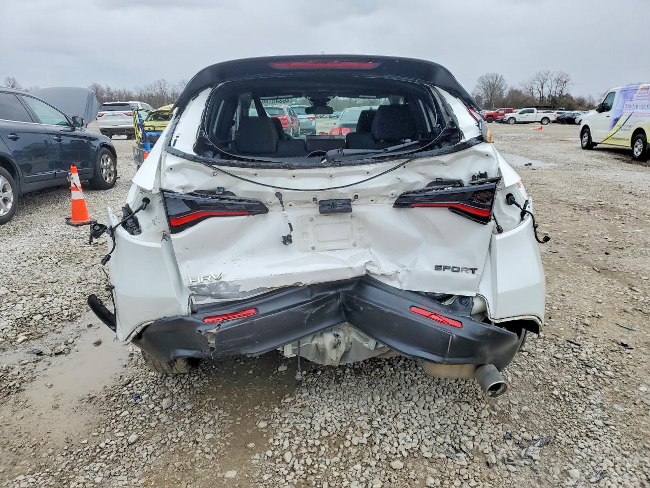 2024 Honda Hr-v Sport White vin: 3CZRZ2H54RM712427
