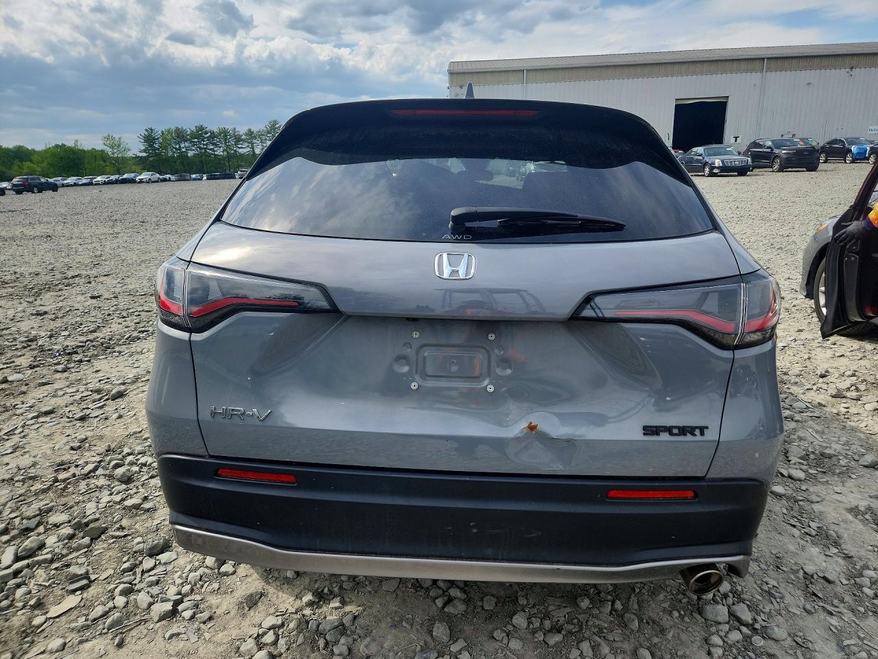 2024 Honda Hr-v Sport Gray vin: 3CZRZ2H55RM775293