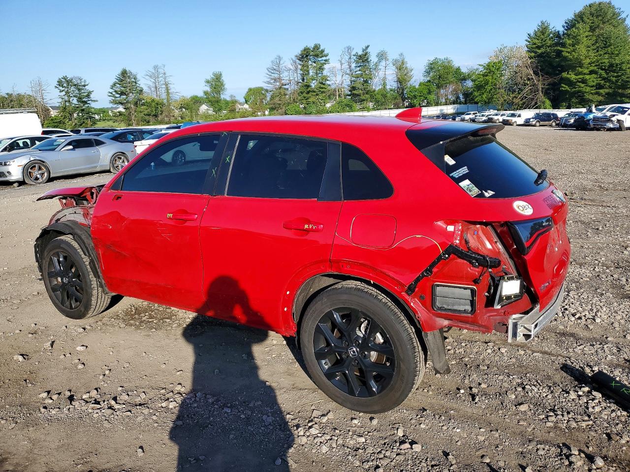 2025 Honda Hr-v Sport Red vin: 3CZRZ2H55SM776370