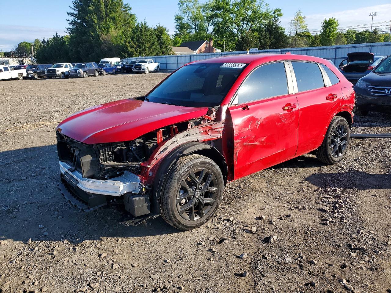 2025 Honda Hr-v Sport Red vin: 3CZRZ2H55SM776370