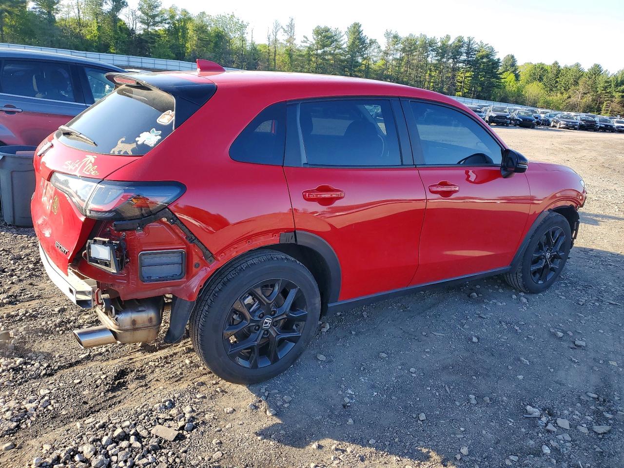 2025 Honda Hr-v Sport Red vin: 3CZRZ2H55SM776370