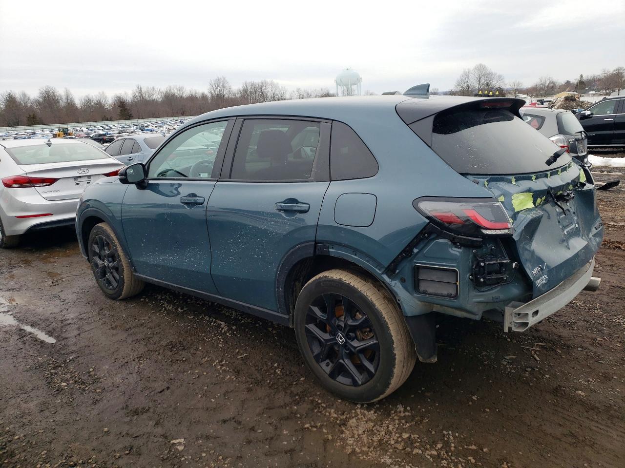 2024 Honda Hr-v Sport Gray vin: 3CZRZ2H56RM708427