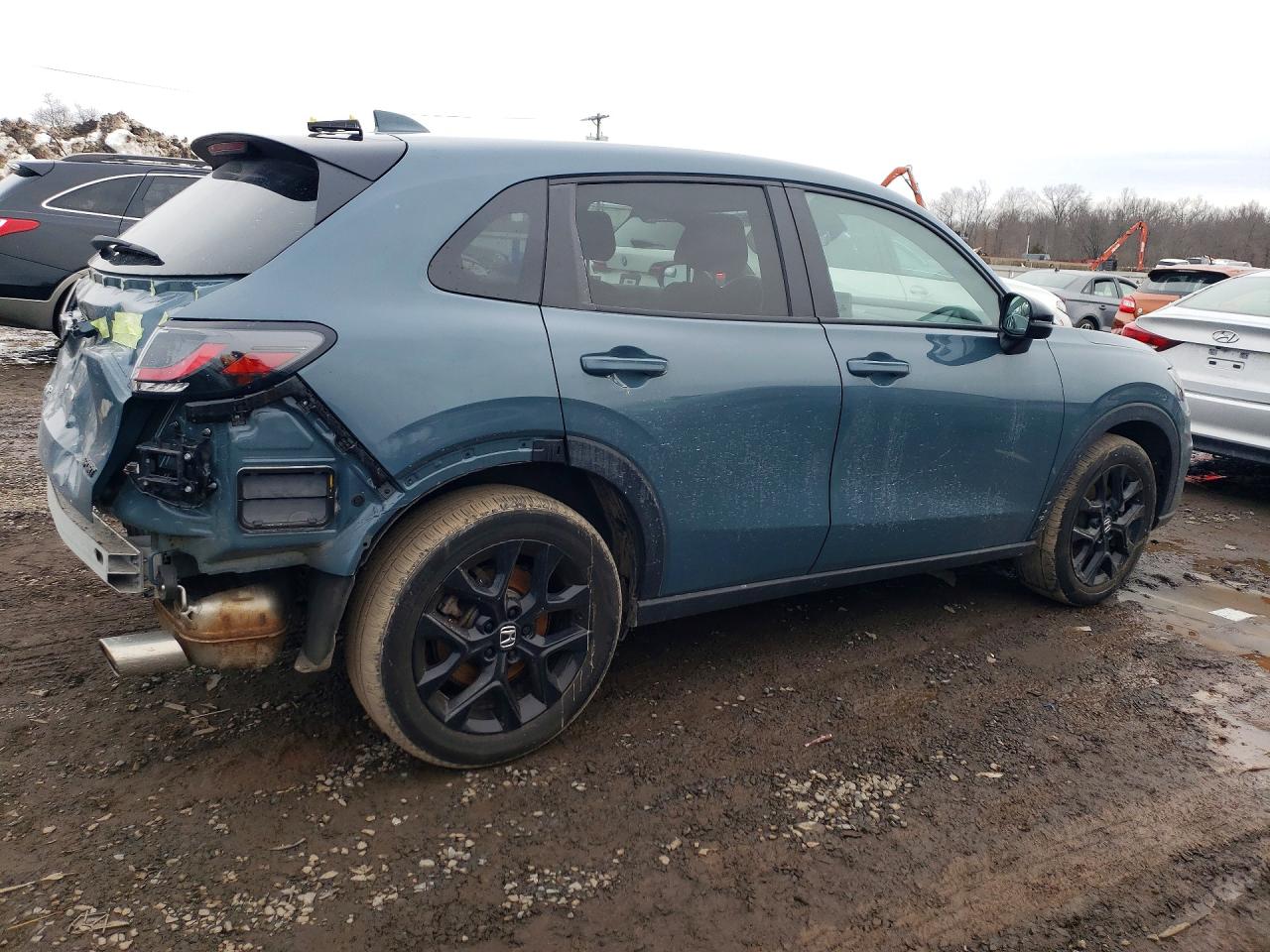 2024 Honda Hr-v Sport Gray vin: 3CZRZ2H56RM708427