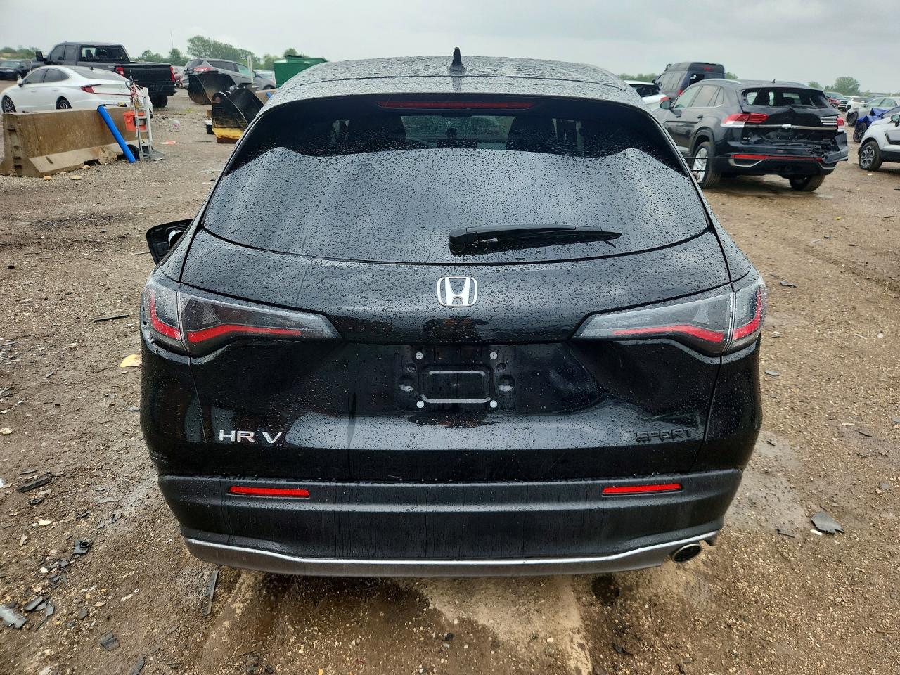 2024 Honda Hr-v Sport Black vin: 3CZRZ2H56RM783242