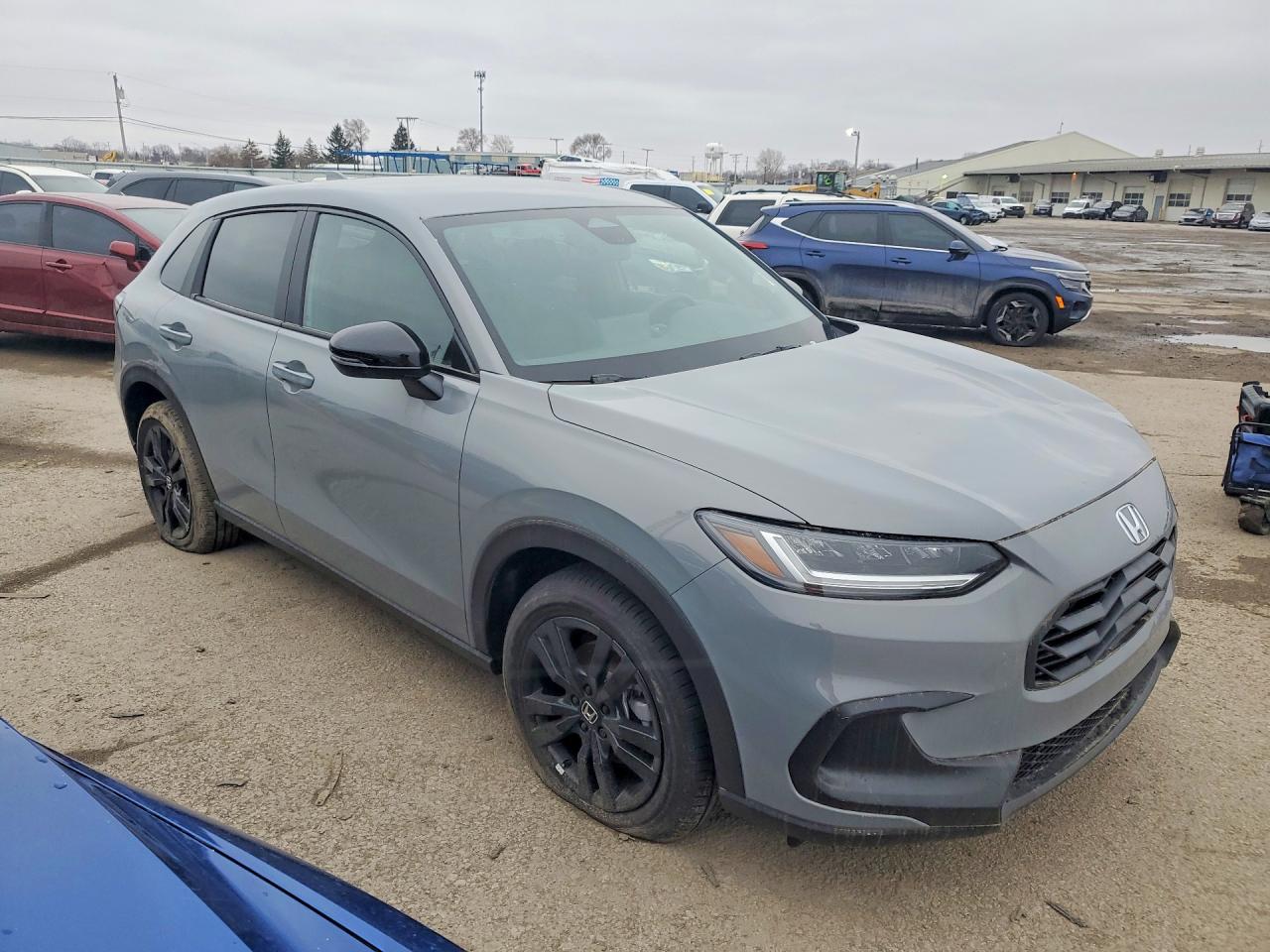 2026 Honda Hr-v Sport Gray vin: 3CZRZ2H56TM722772