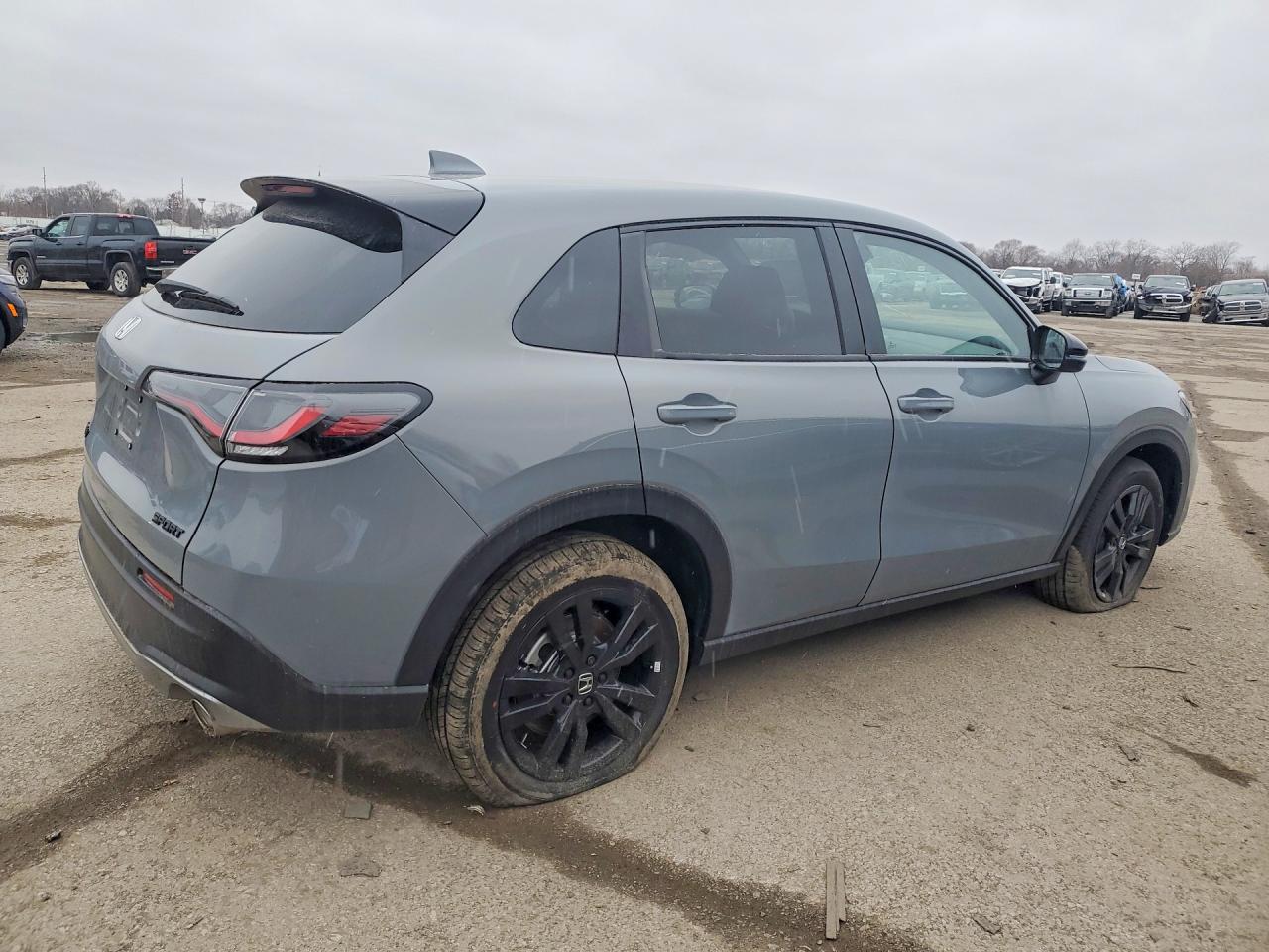 2026 Honda Hr-v Sport Gray vin: 3CZRZ2H56TM722772