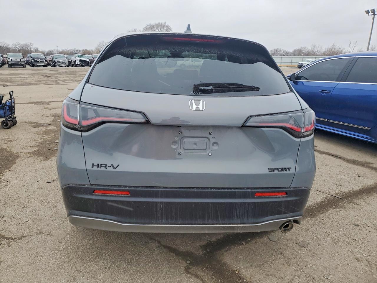 2026 Honda Hr-v Sport Gray vin: 3CZRZ2H56TM722772
