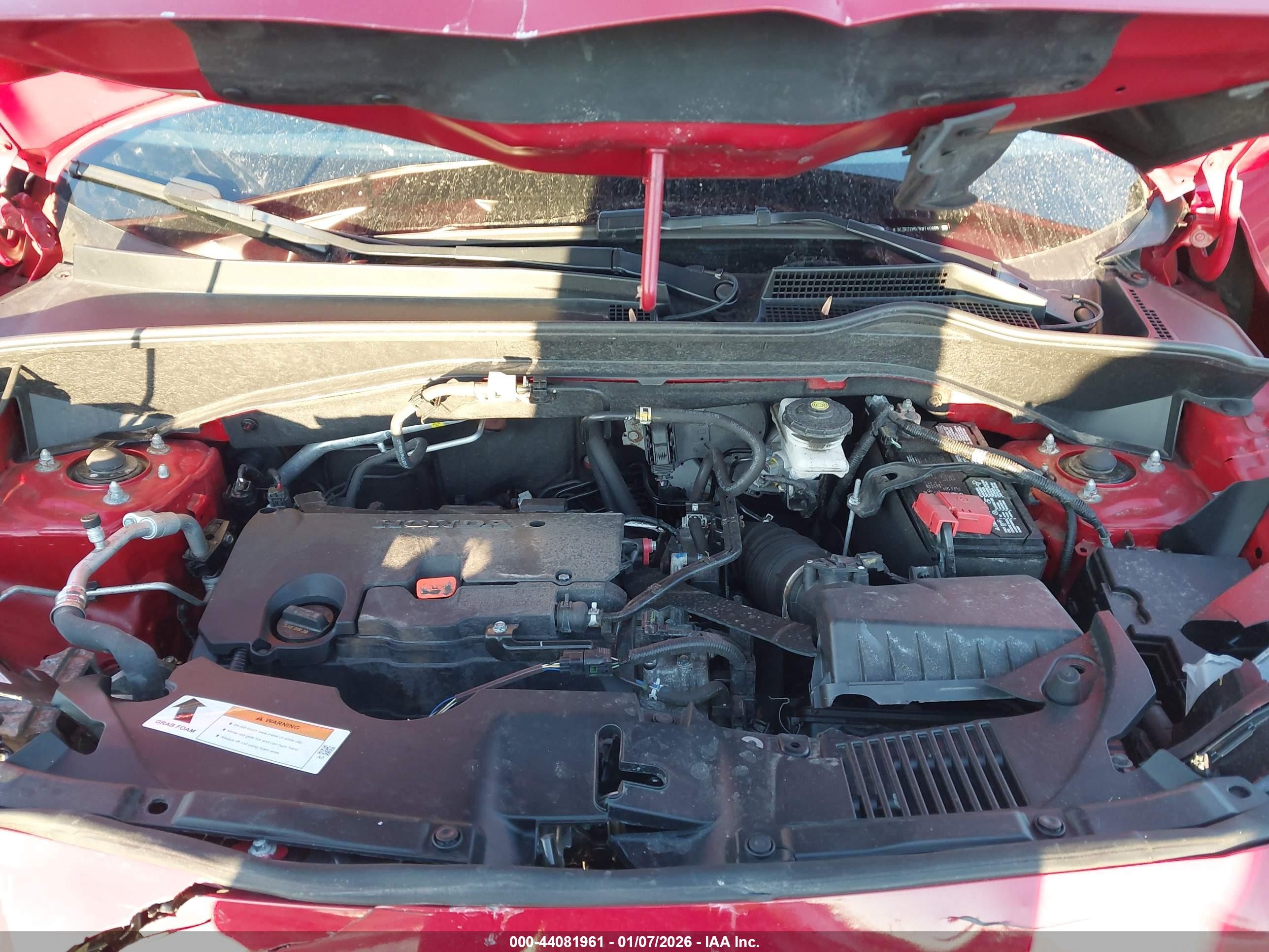 2024 Honda Hr-v Awd Sport/awd Sport W/o Bsi Red vin: 3CZRZ2H57RM740805