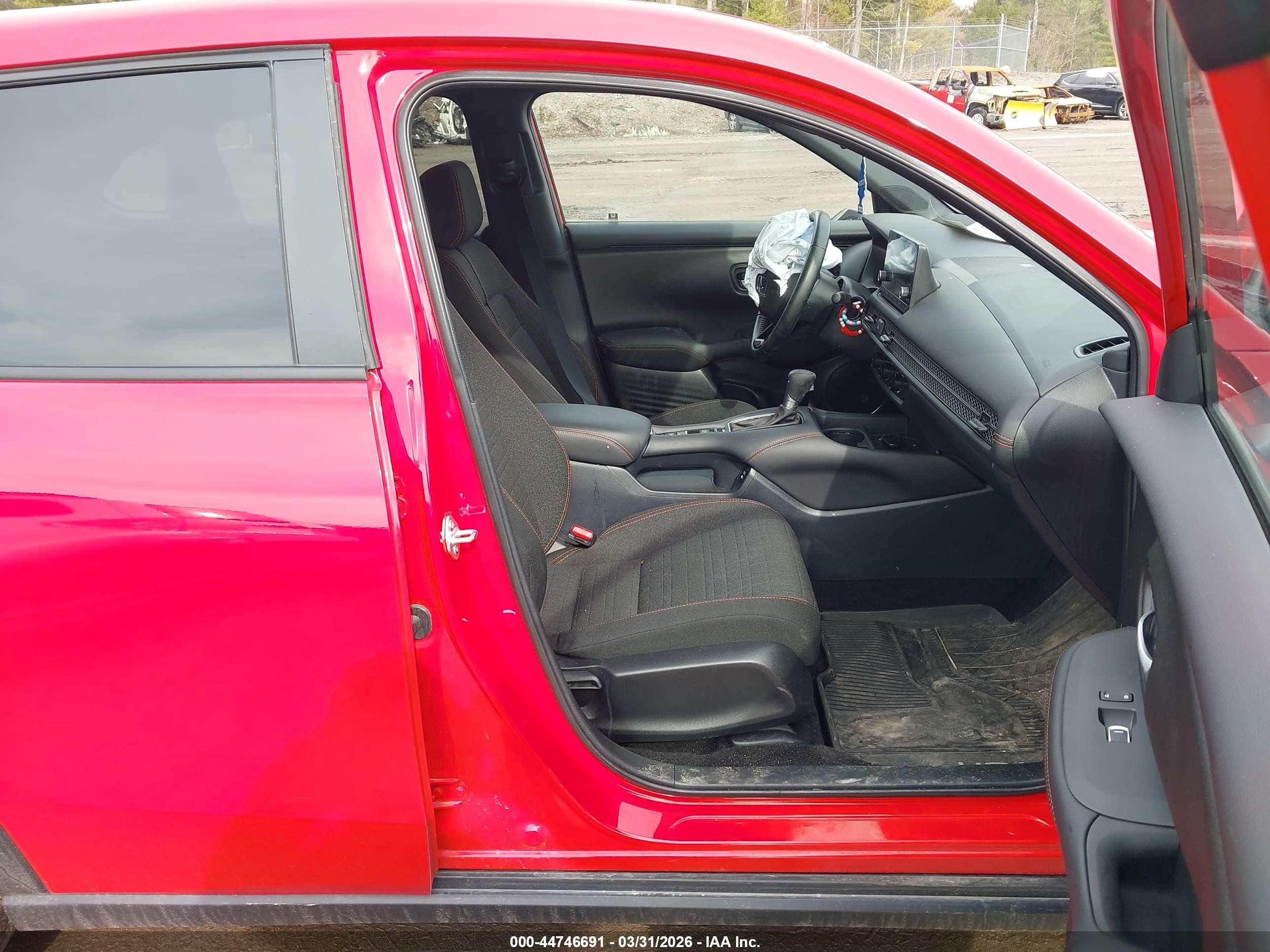 2025 Honda Hr-v Awd Sport Red vin: 3CZRZ2H58SM776718