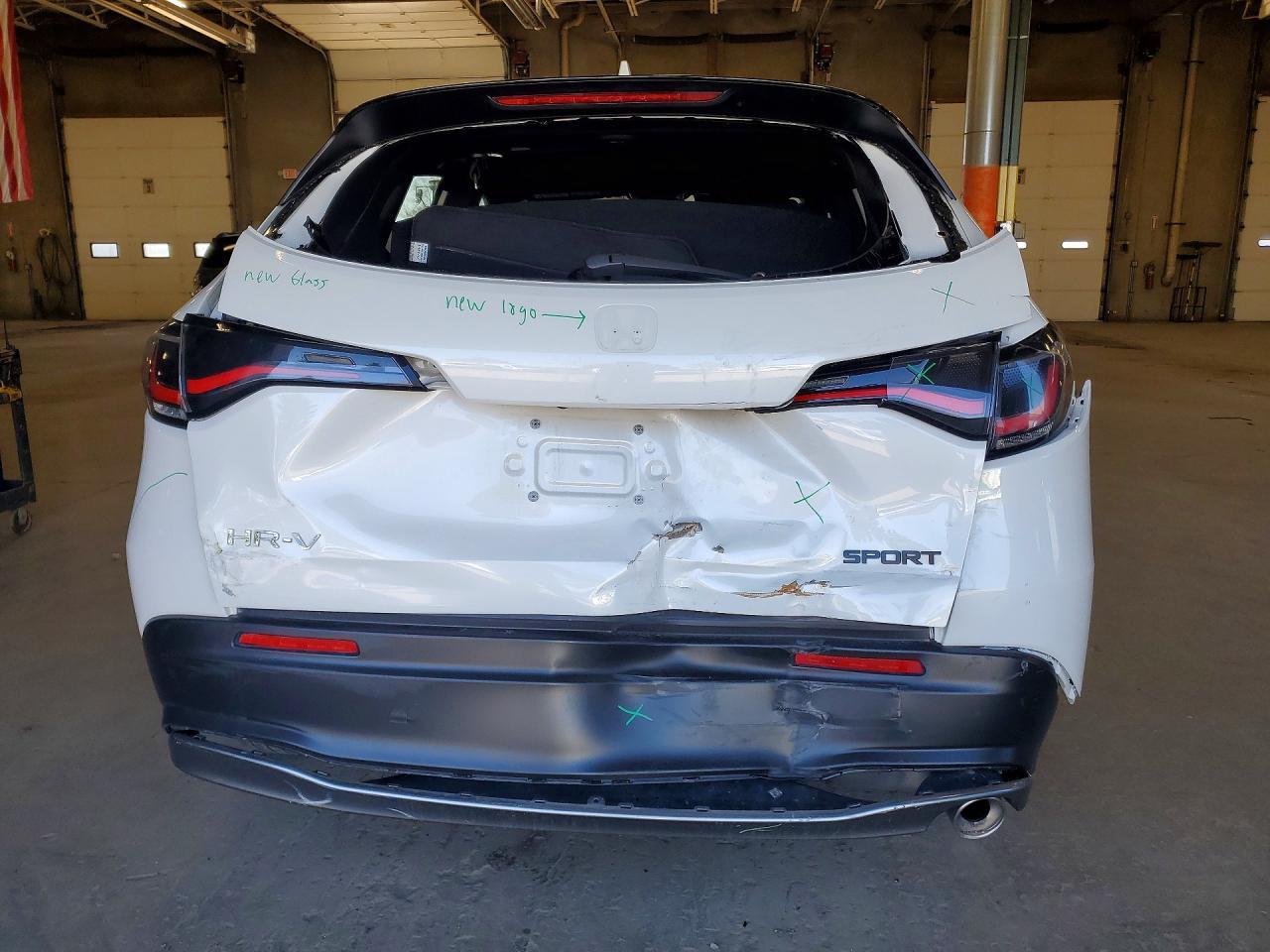 2025 Honda Hr-v Sport White vin: 3CZRZ2H58SM783099