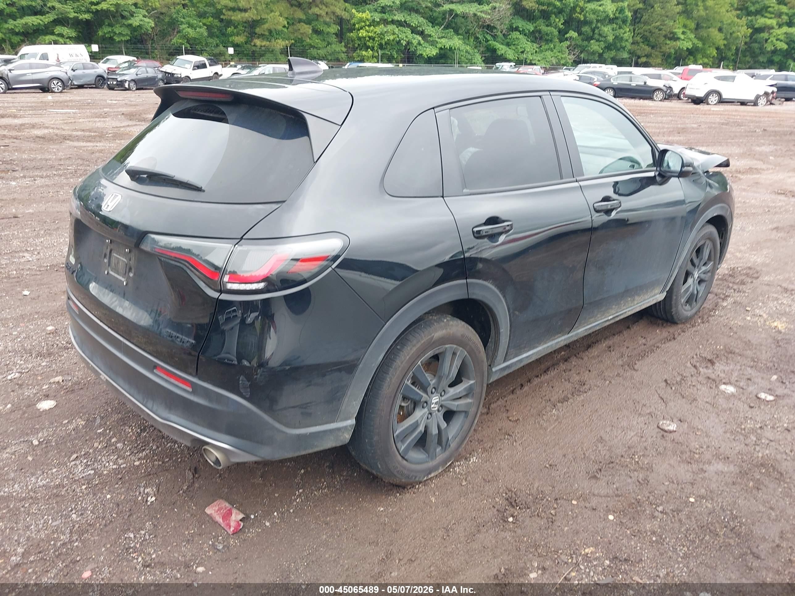 2026 Honda Hr-v Awd Sport Black vin: 3CZRZ2H58TM720165