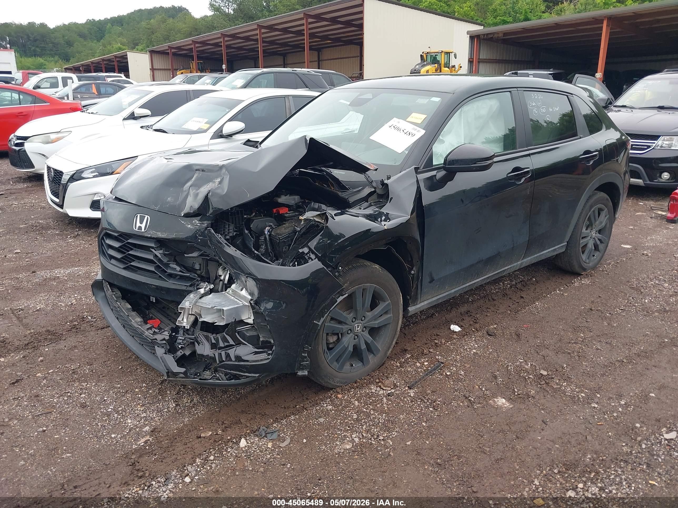2026 Honda Hr-v Awd Sport Black vin: 3CZRZ2H58TM720165