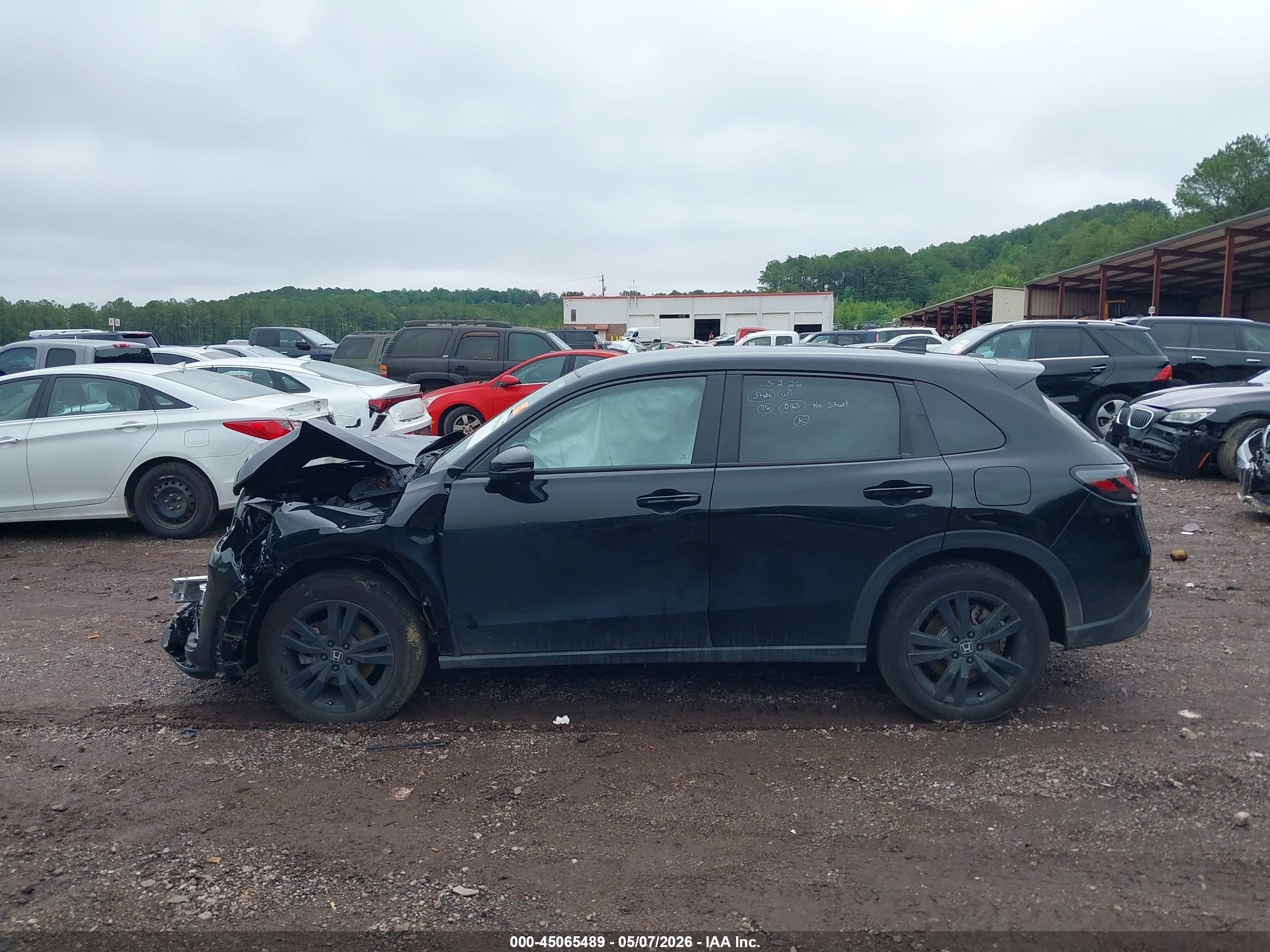 2026 Honda Hr-v Awd Sport Black vin: 3CZRZ2H58TM720165
