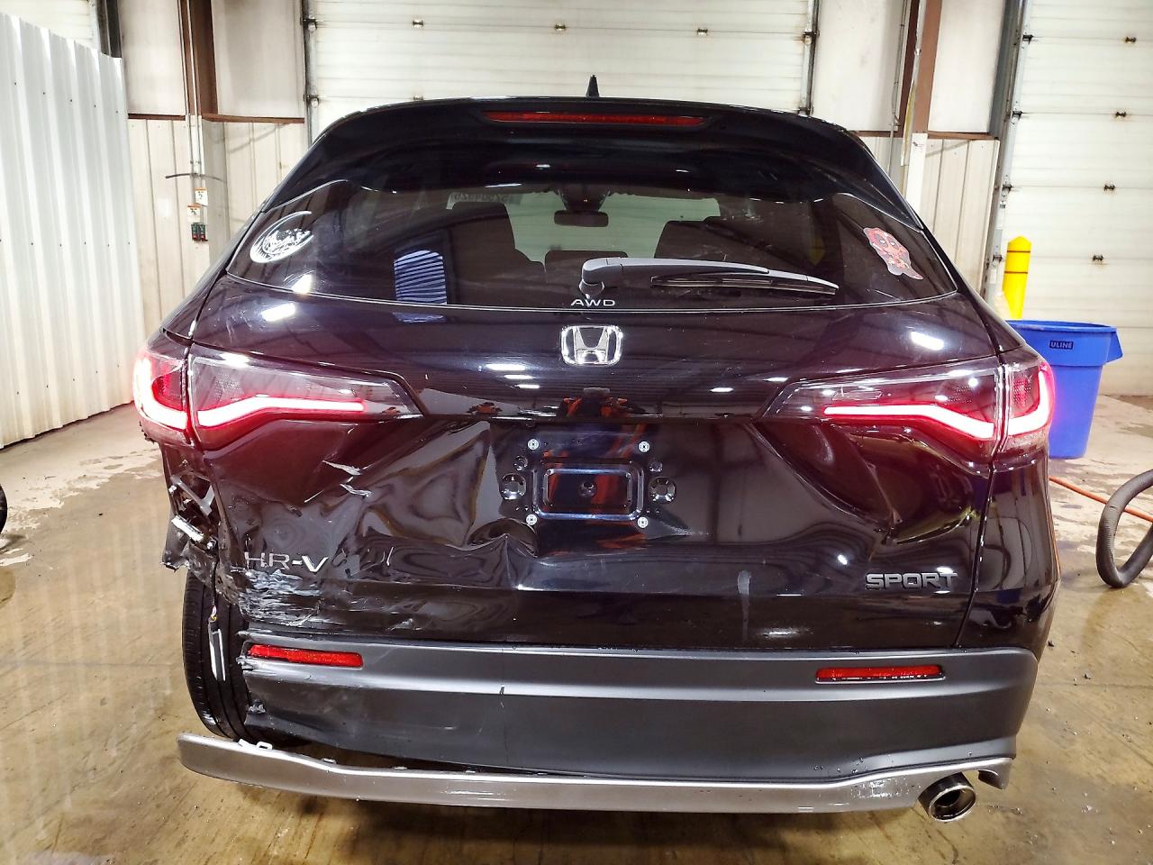 2023 Honda Hr-v Sport Черный vin: 3CZRZ2H59PM733691