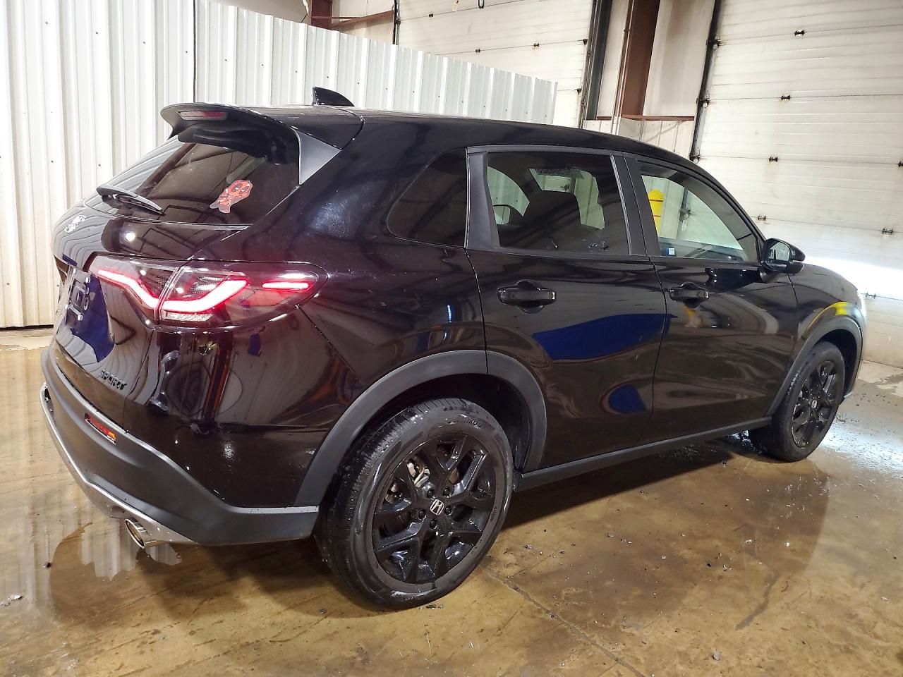 2023 Honda Hr-v Sport Черный vin: 3CZRZ2H59PM733691