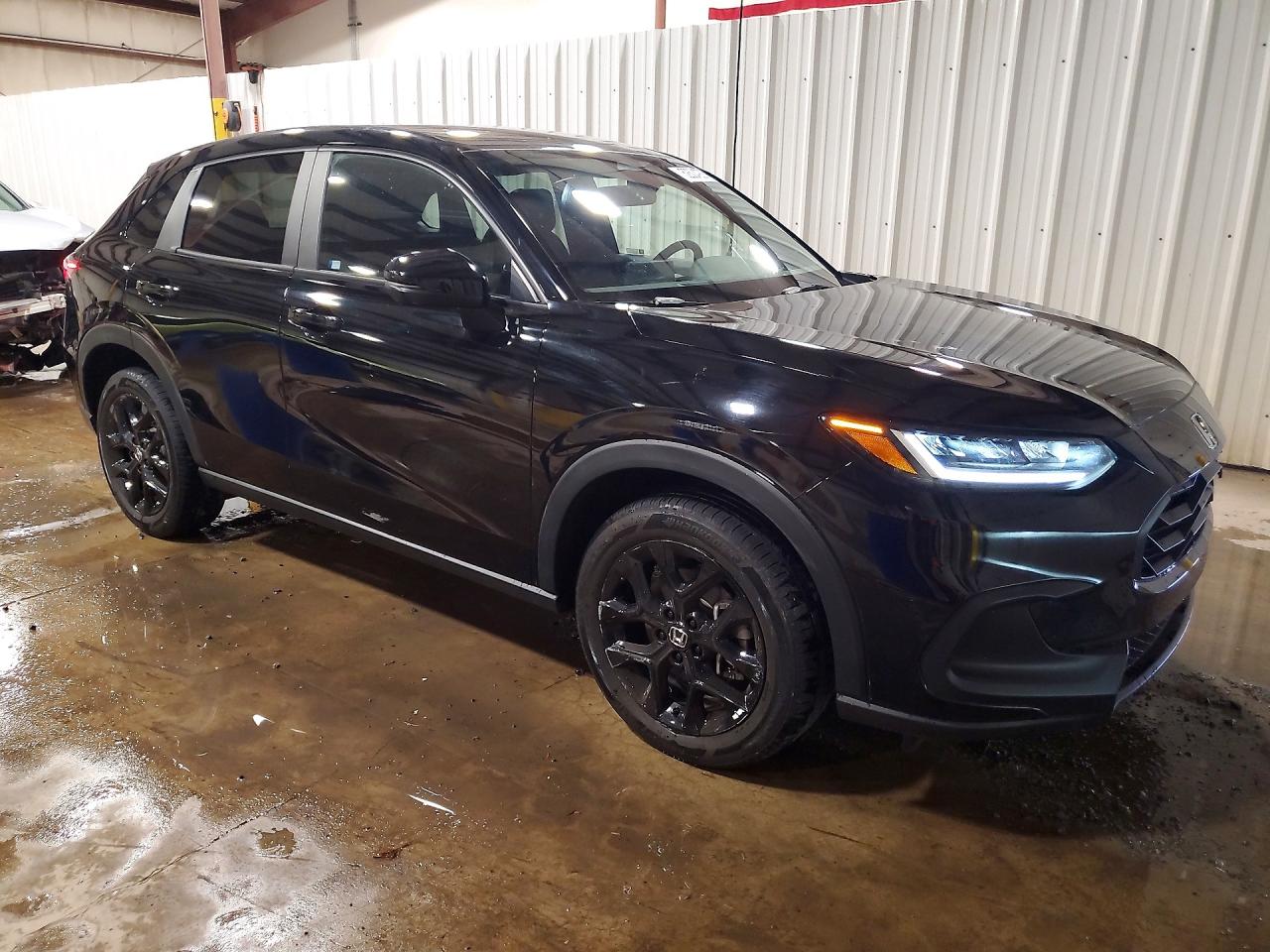2023 Honda Hr-v Sport Черный vin: 3CZRZ2H59PM733691
