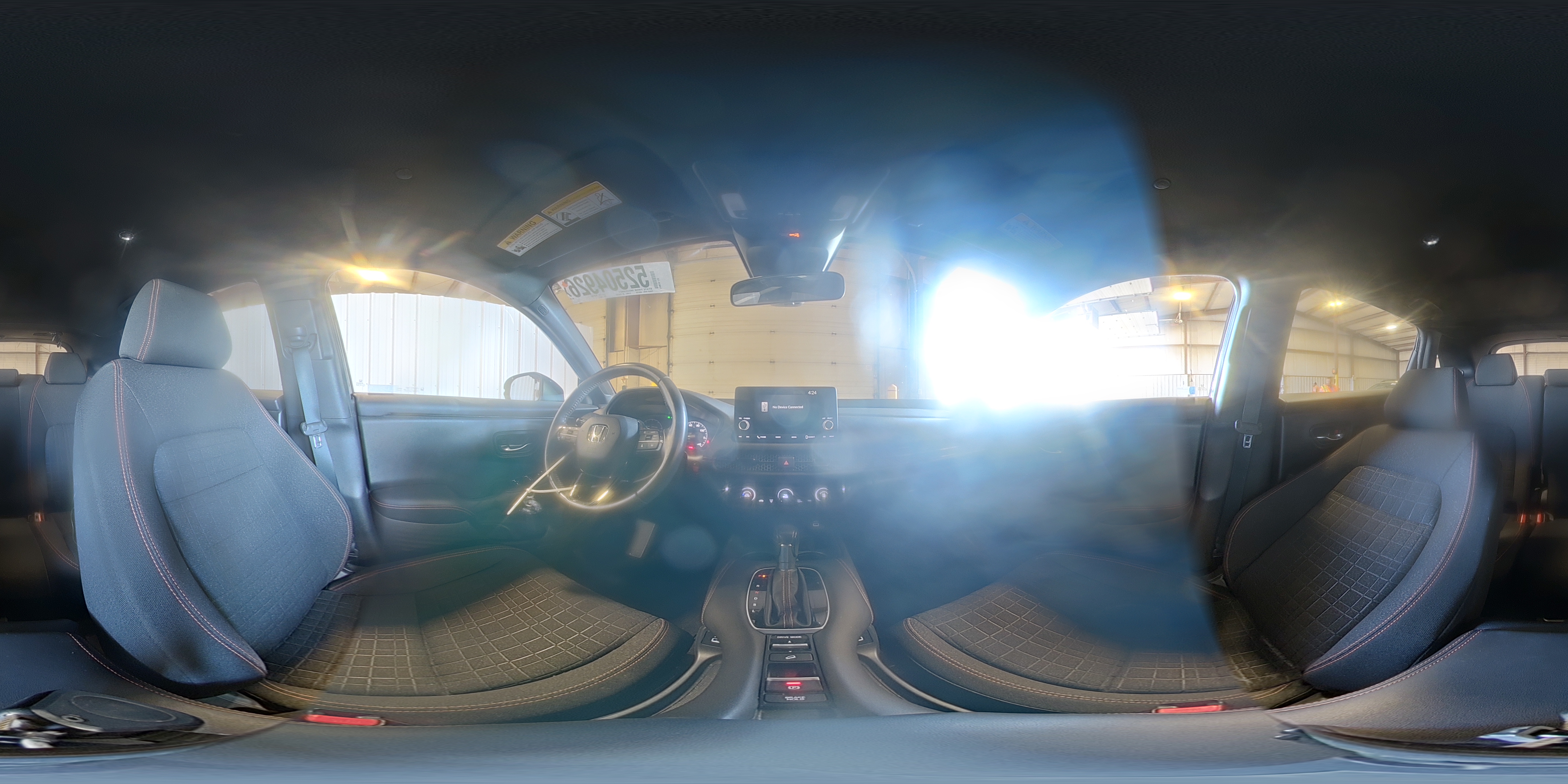 2023 Honda Hr-v Sport Черный vin: 3CZRZ2H59PM733691