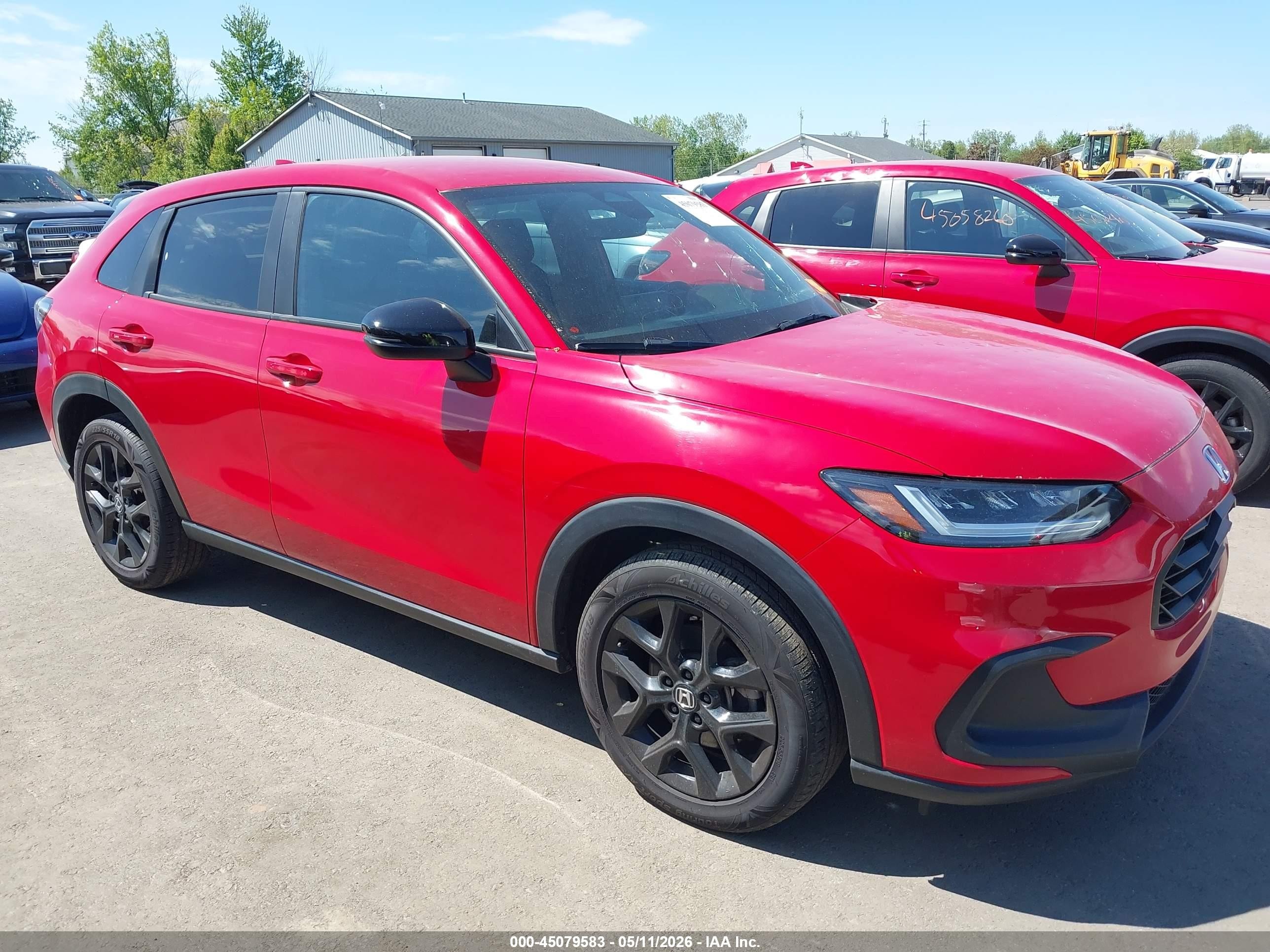 2023 Honda Hr-v Awd Sport Красный vin: 3CZRZ2H5XPM726426