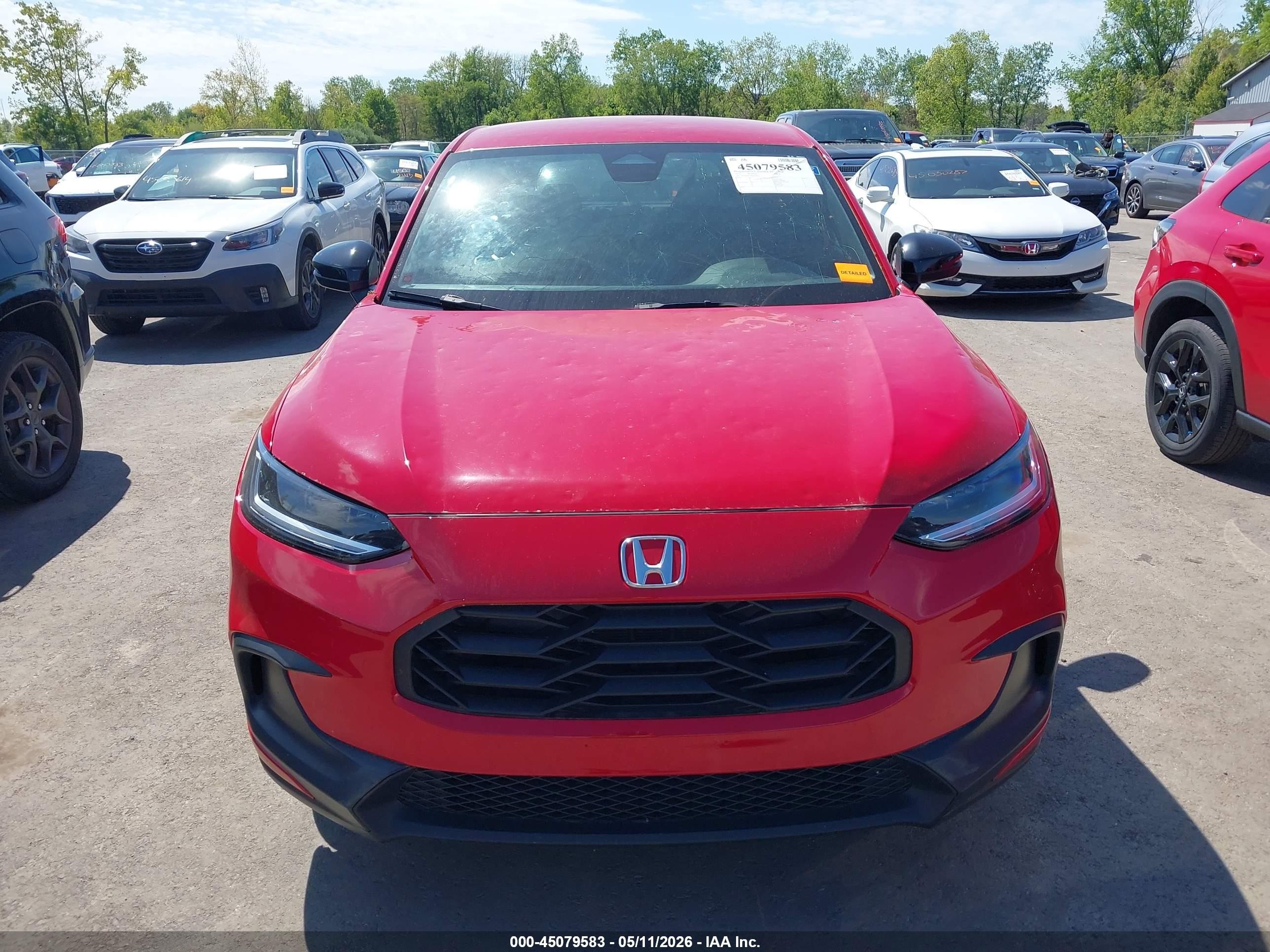 2023 Honda Hr-v Awd Sport Красный vin: 3CZRZ2H5XPM726426