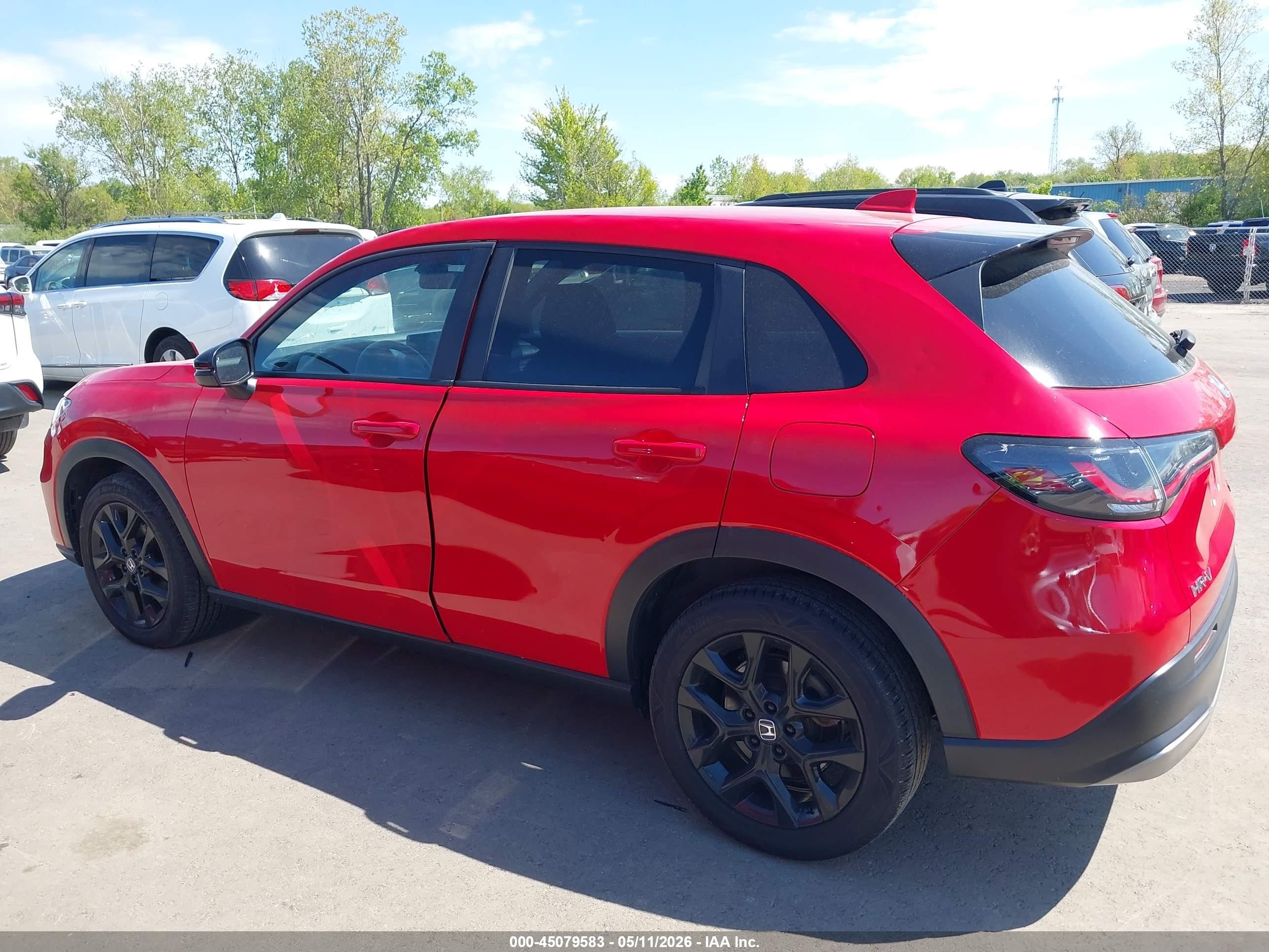 2023 Honda Hr-v Awd Sport Красный vin: 3CZRZ2H5XPM726426