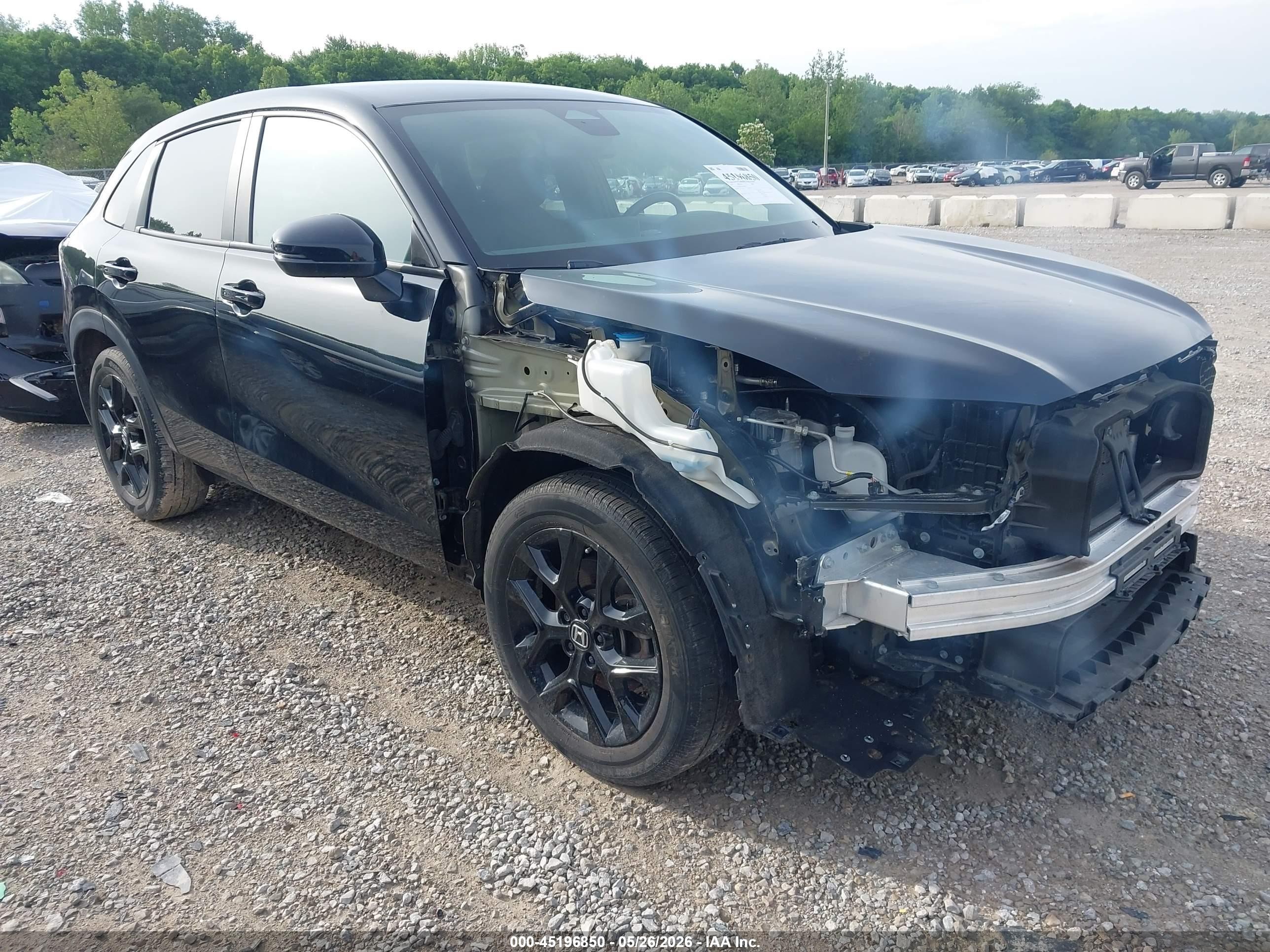 2024 Honda Hr-v Awd Sport/awd Sport W/o Bsi Black vin: 3CZRZ2H5XRM700928