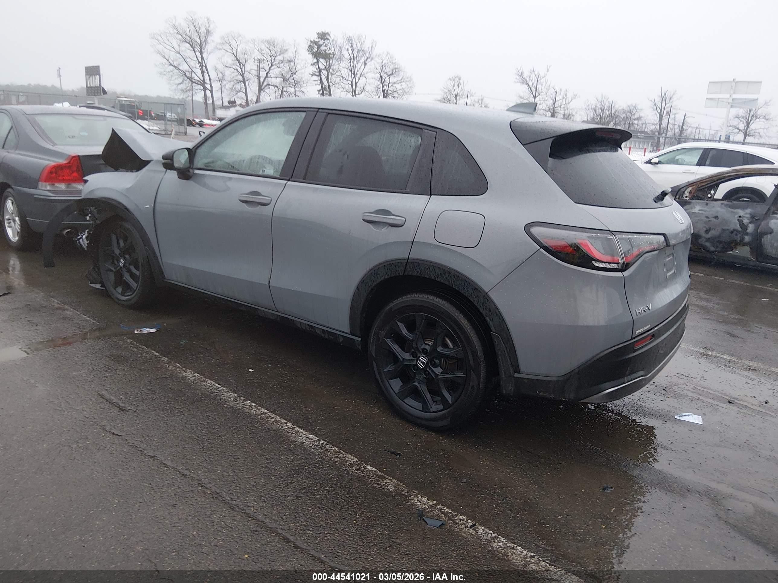 2024 Honda Hr-v Awd Sport/awd Sport W/o Bsi Gray vin: 3CZRZ2H5XRM729832