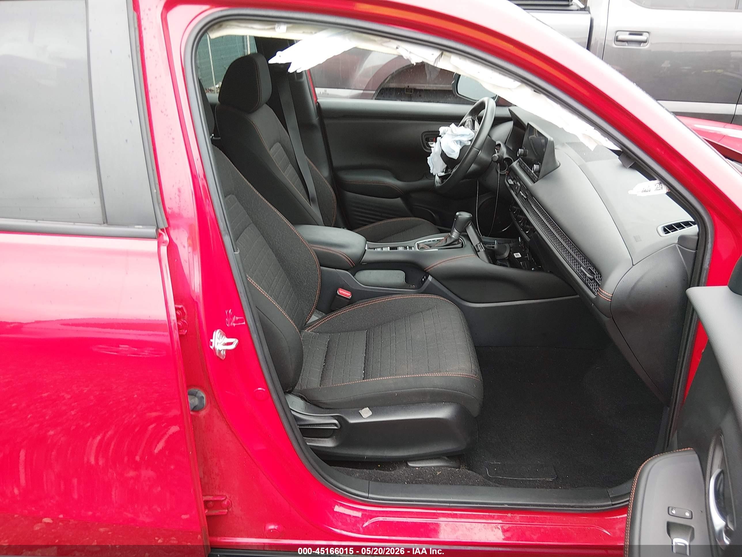 2024 Honda Hr-v Awd Sport/awd Sport W/o Bsi Red vin: 3CZRZ2H5XRM752415