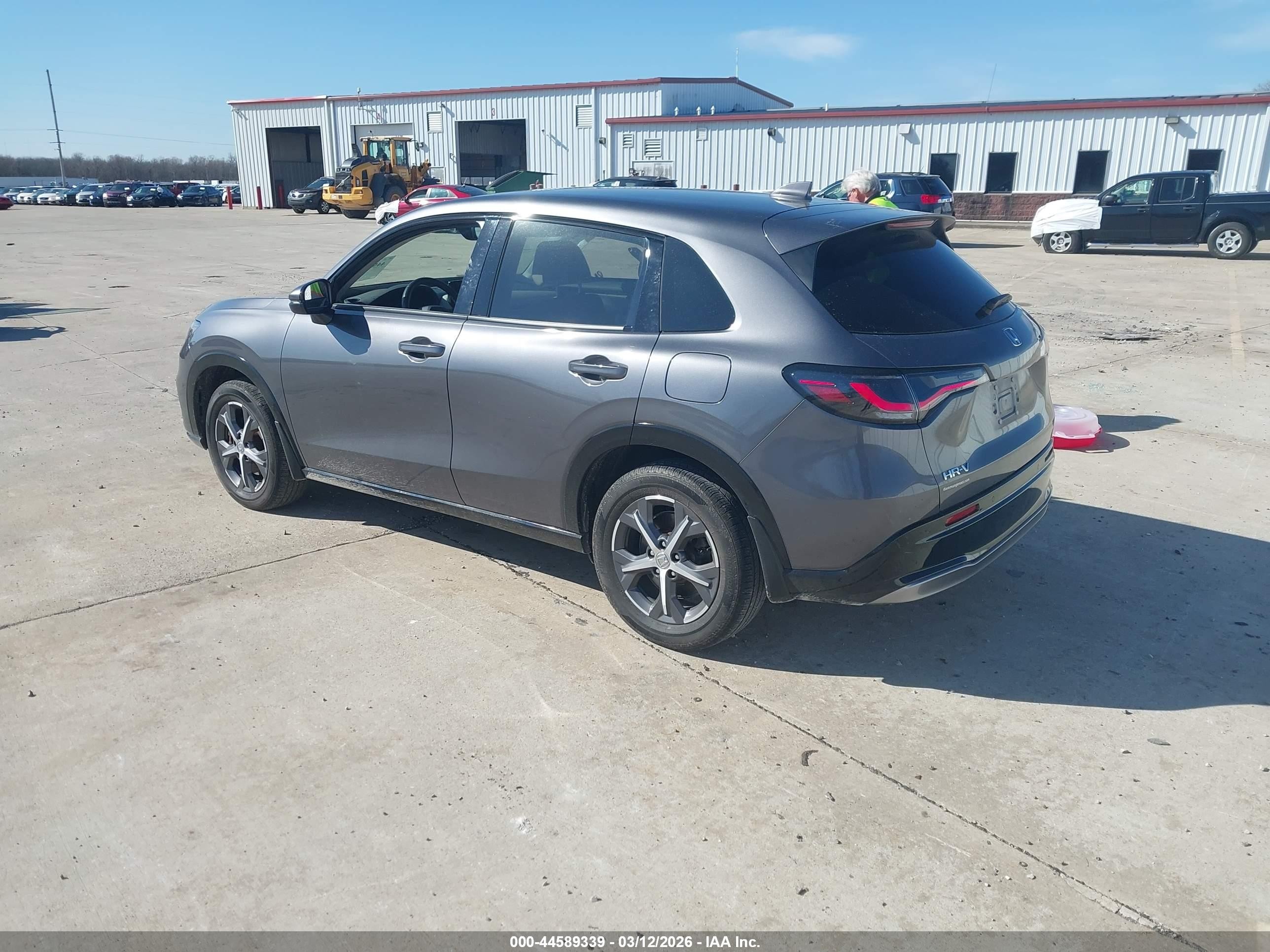 2024 Honda Hr-v Awd Ex-l/awd Ex-l W/o Bsi Gray vin: 3CZRZ2H70RM769208