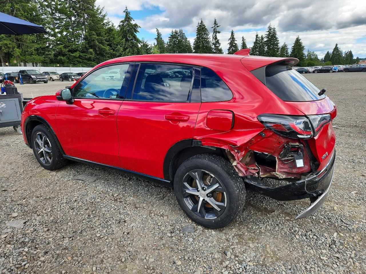 2023 Honda Hr-v Exl Red vin: 3CZRZ2H71PM707913
