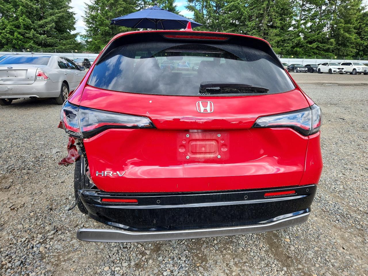 2023 Honda Hr-v Exl Red vin: 3CZRZ2H71PM707913
