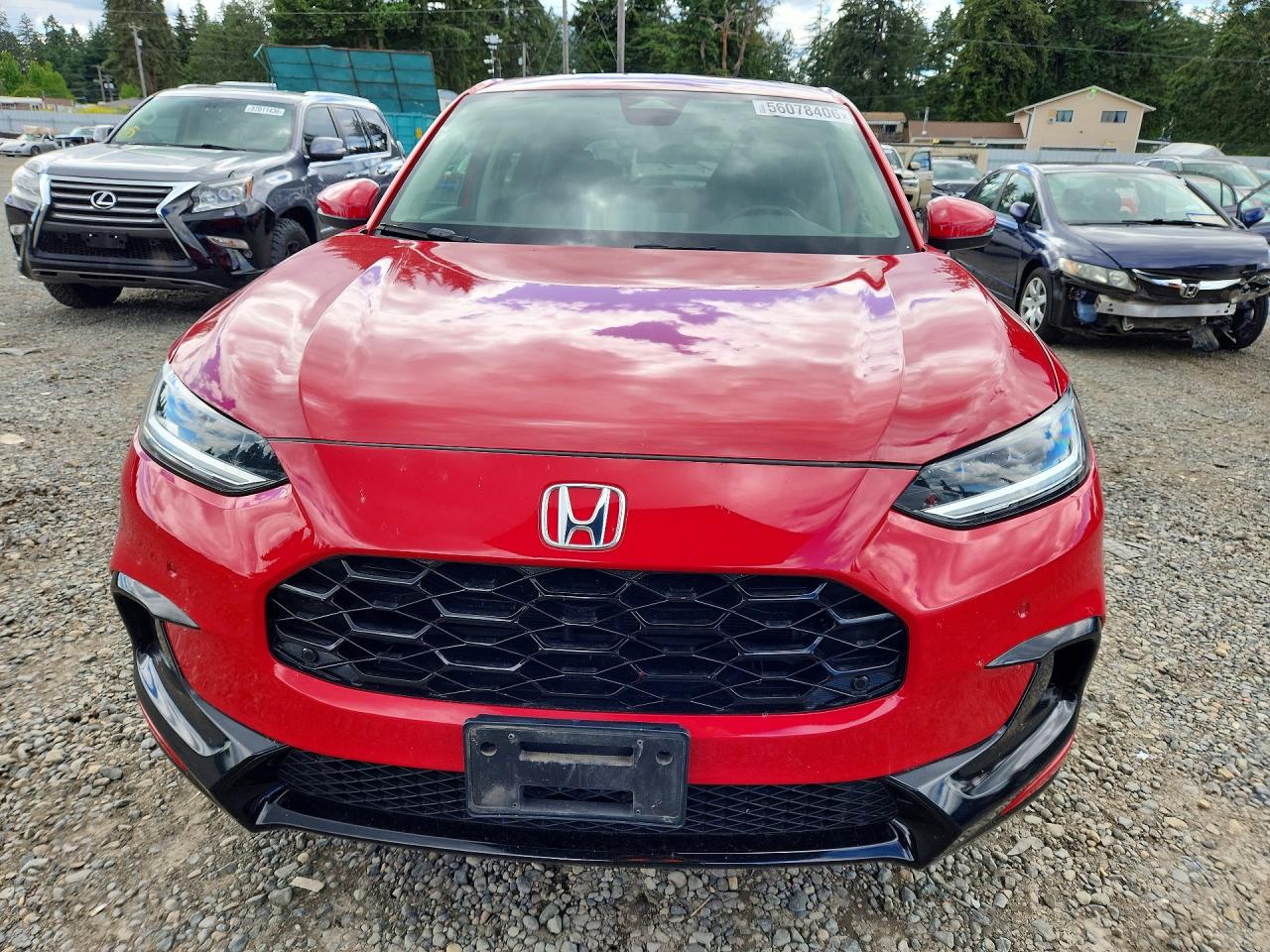2023 Honda Hr-v Exl Red vin: 3CZRZ2H71PM707913