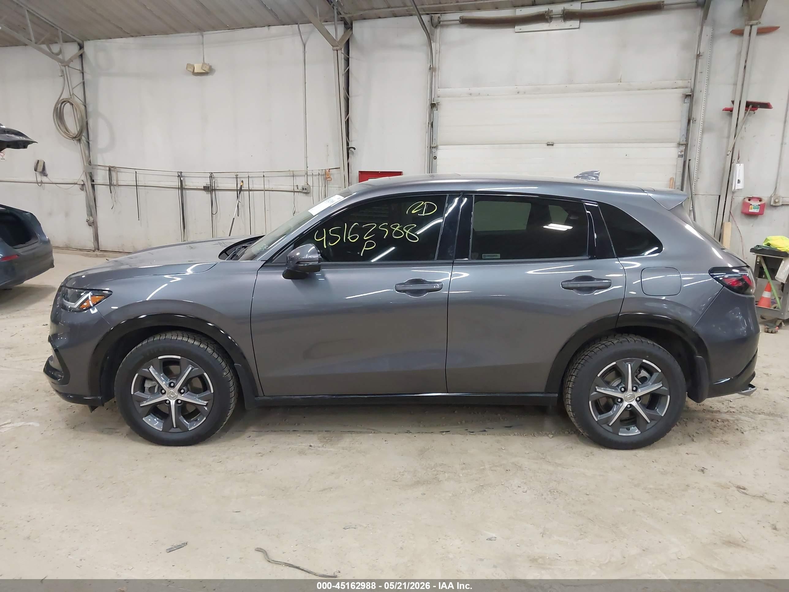 2024 Honda Hr-v Awd Ex-l/awd Ex-l W/o Bsi Серый vin: 3CZRZ2H71RM767614