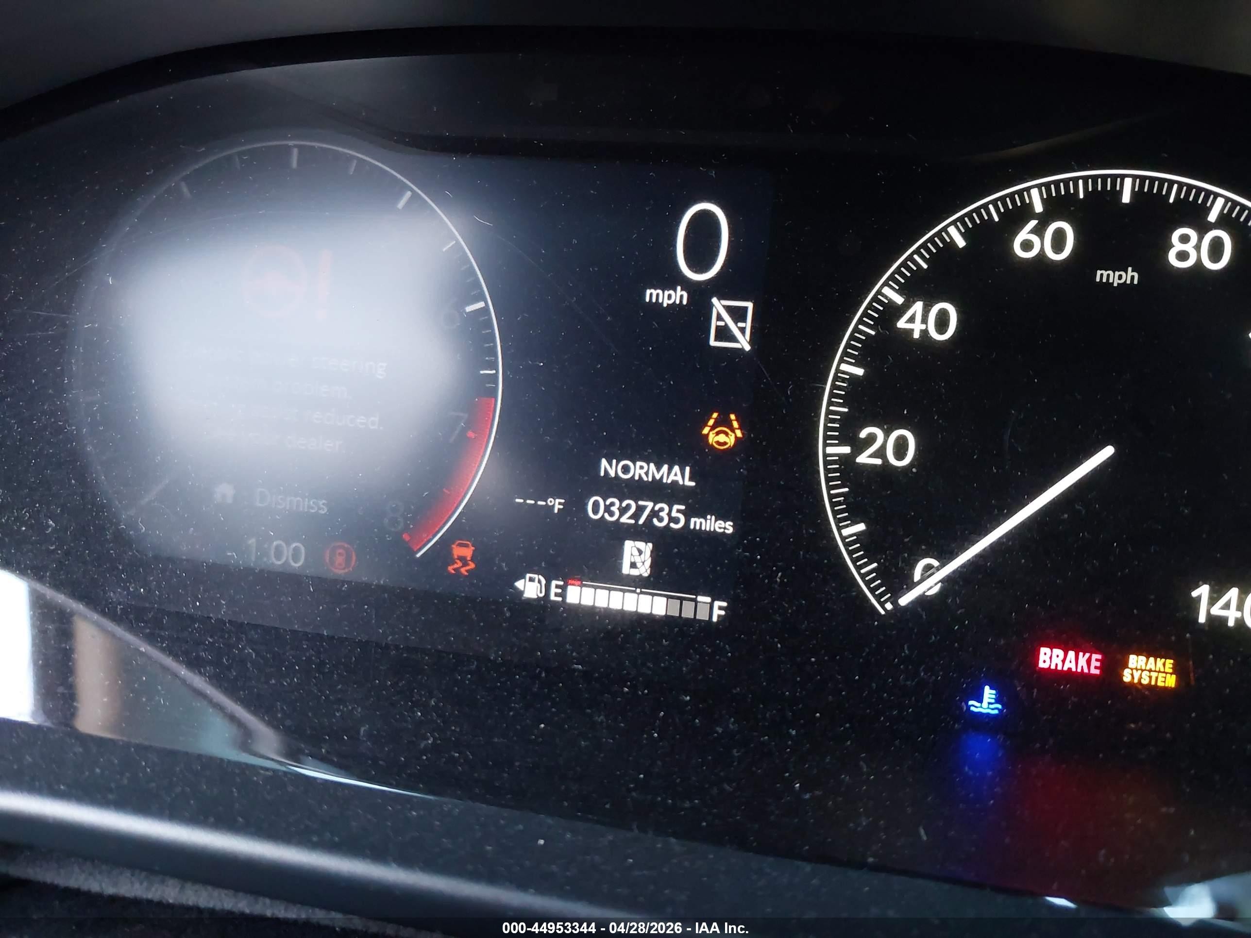 2024 Honda Hr-v Awd Ex-l/awd Ex-l W/o Bsi White vin: 3CZRZ2H74RM774301