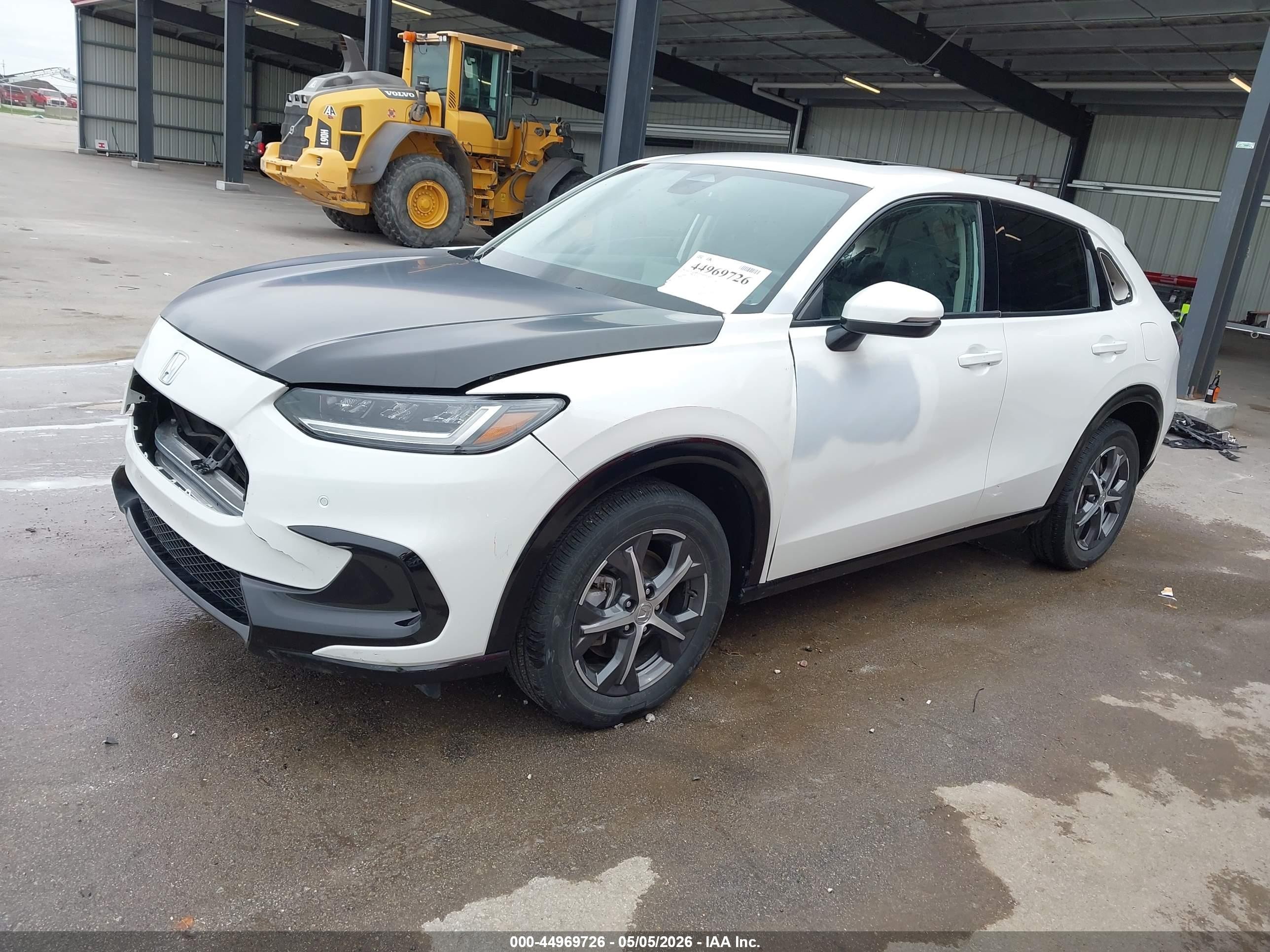 2024 Honda Hr-v Awd Ex-l/awd Ex-l W/o Bsi Белый vin: 3CZRZ2H75RM741792