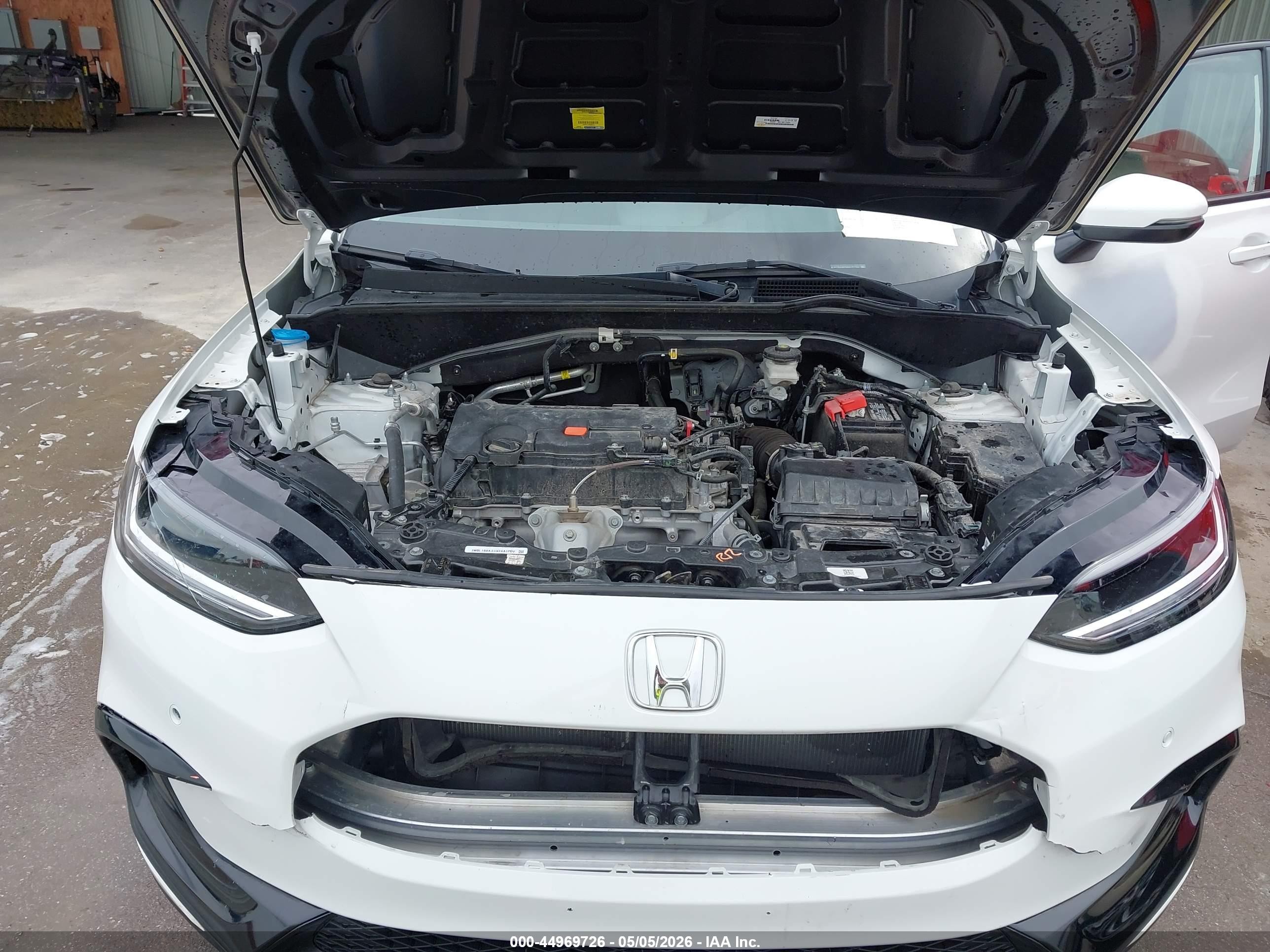 2024 Honda Hr-v Awd Ex-l/awd Ex-l W/o Bsi Белый vin: 3CZRZ2H75RM741792