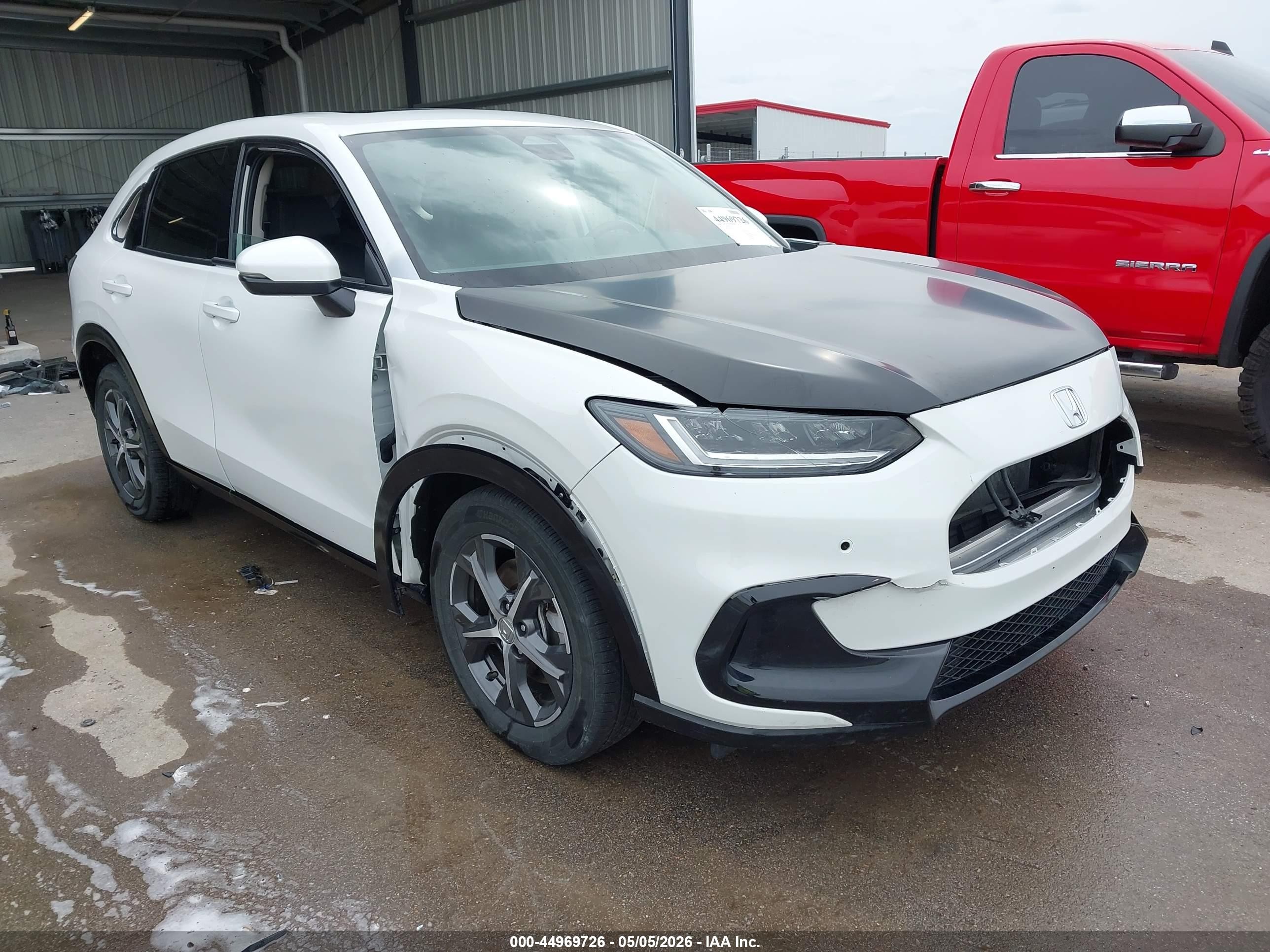 2024 Honda Hr-v Awd Ex-l/awd Ex-l W/o Bsi Белый vin: 3CZRZ2H75RM741792