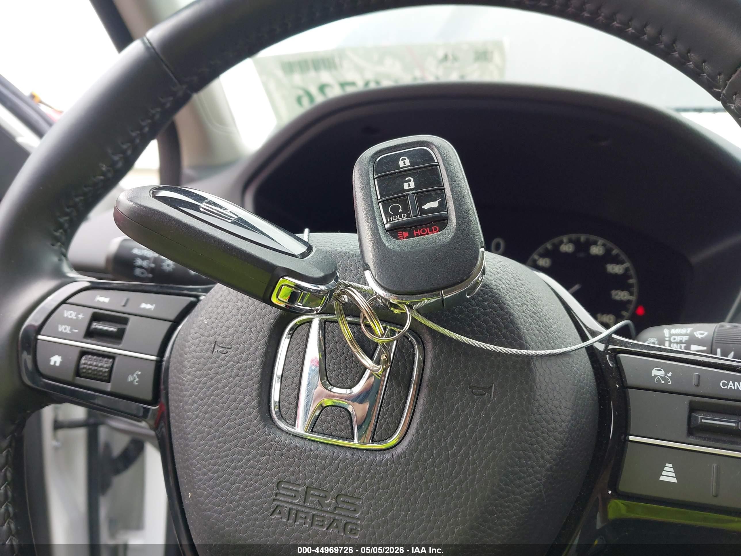 2024 Honda Hr-v Awd Ex-l/awd Ex-l W/o Bsi Белый vin: 3CZRZ2H75RM741792
