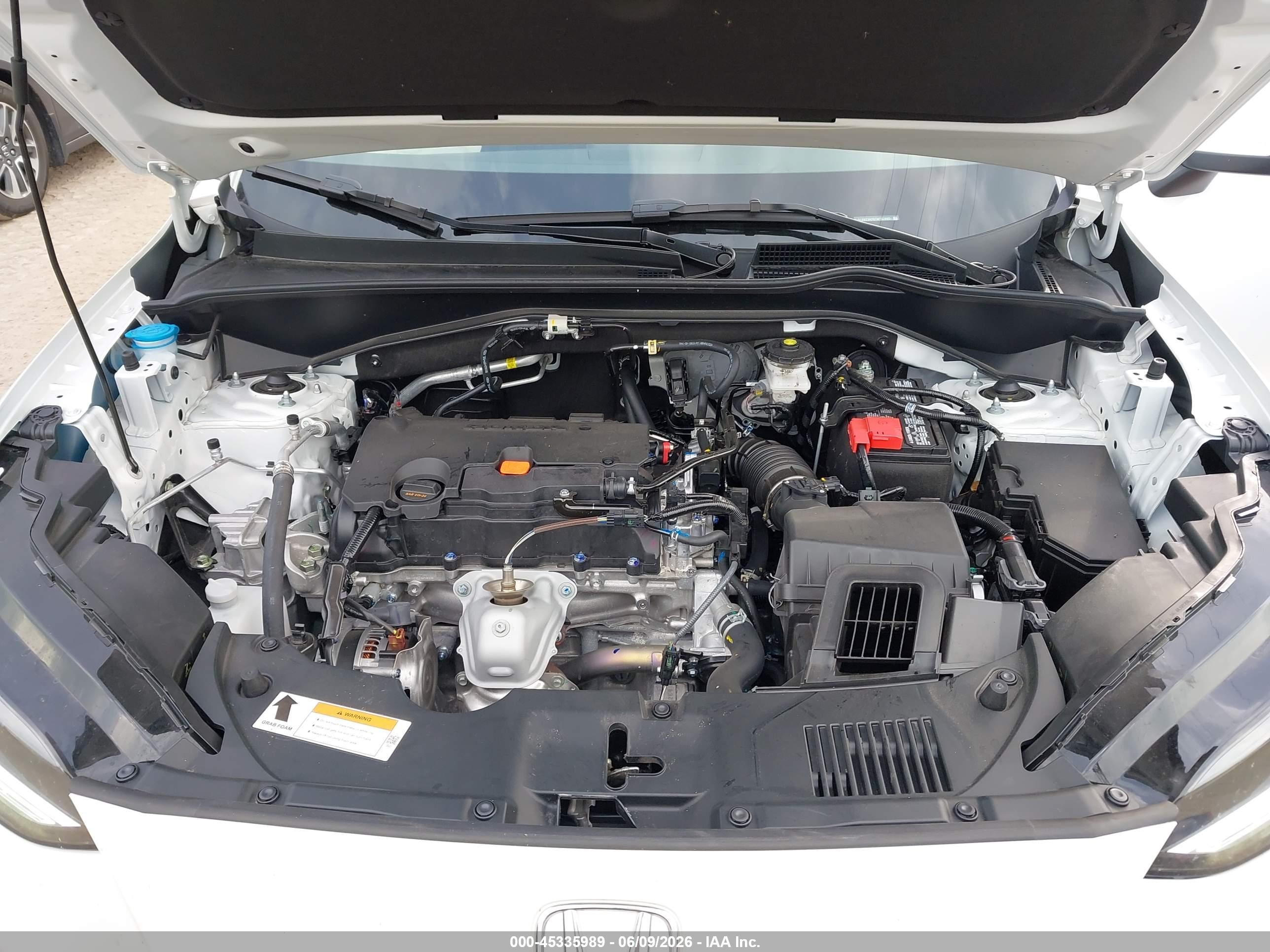 2026 Honda Hr-v Awd Ex-l White vin: 3CZRZ2H76TM732865